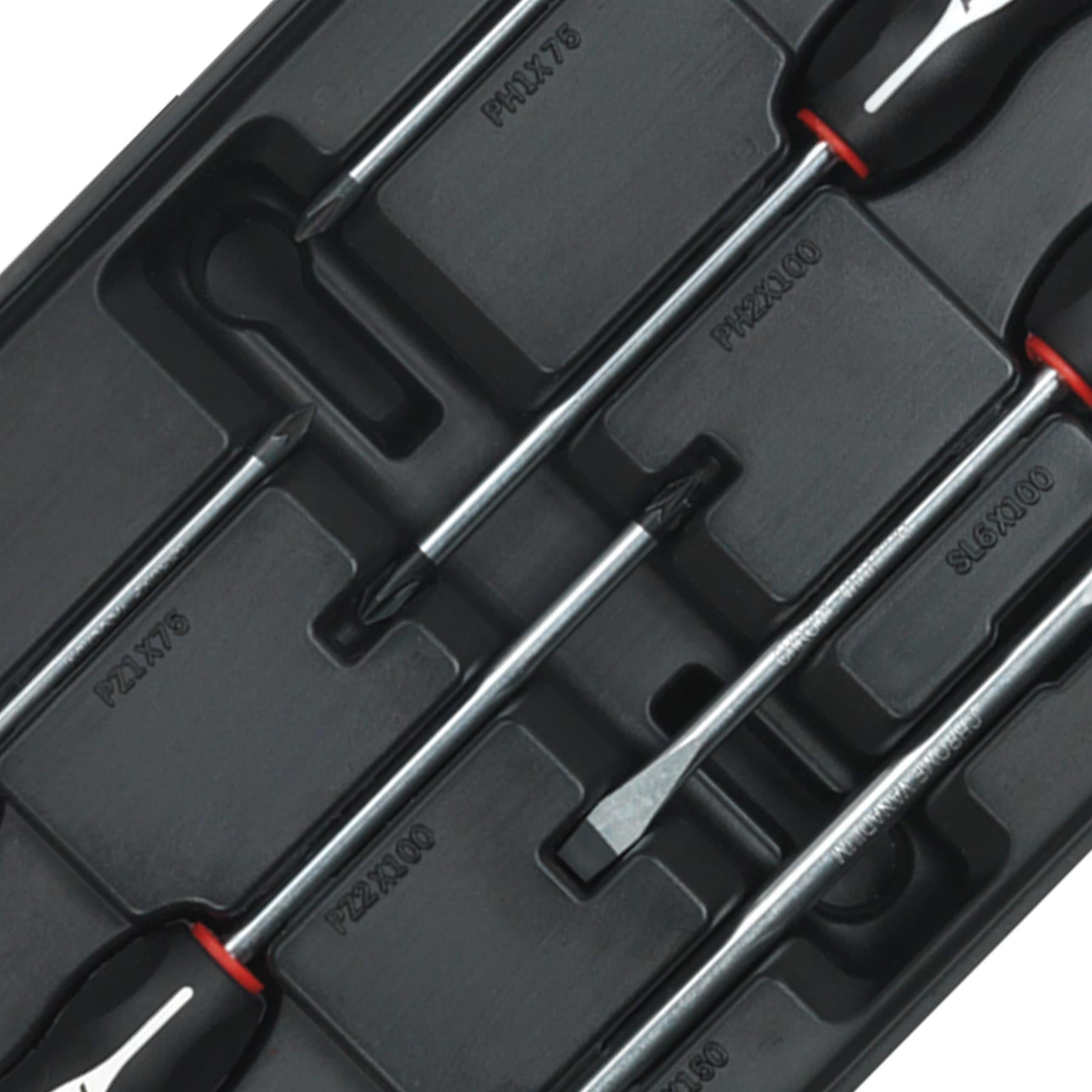 Sealey Tool Tray with Screwdriver Set 6pc