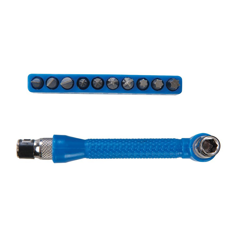 Angle Screwdriver Bit Holder Set Corossion Resistant & Steel Construction 12Pc