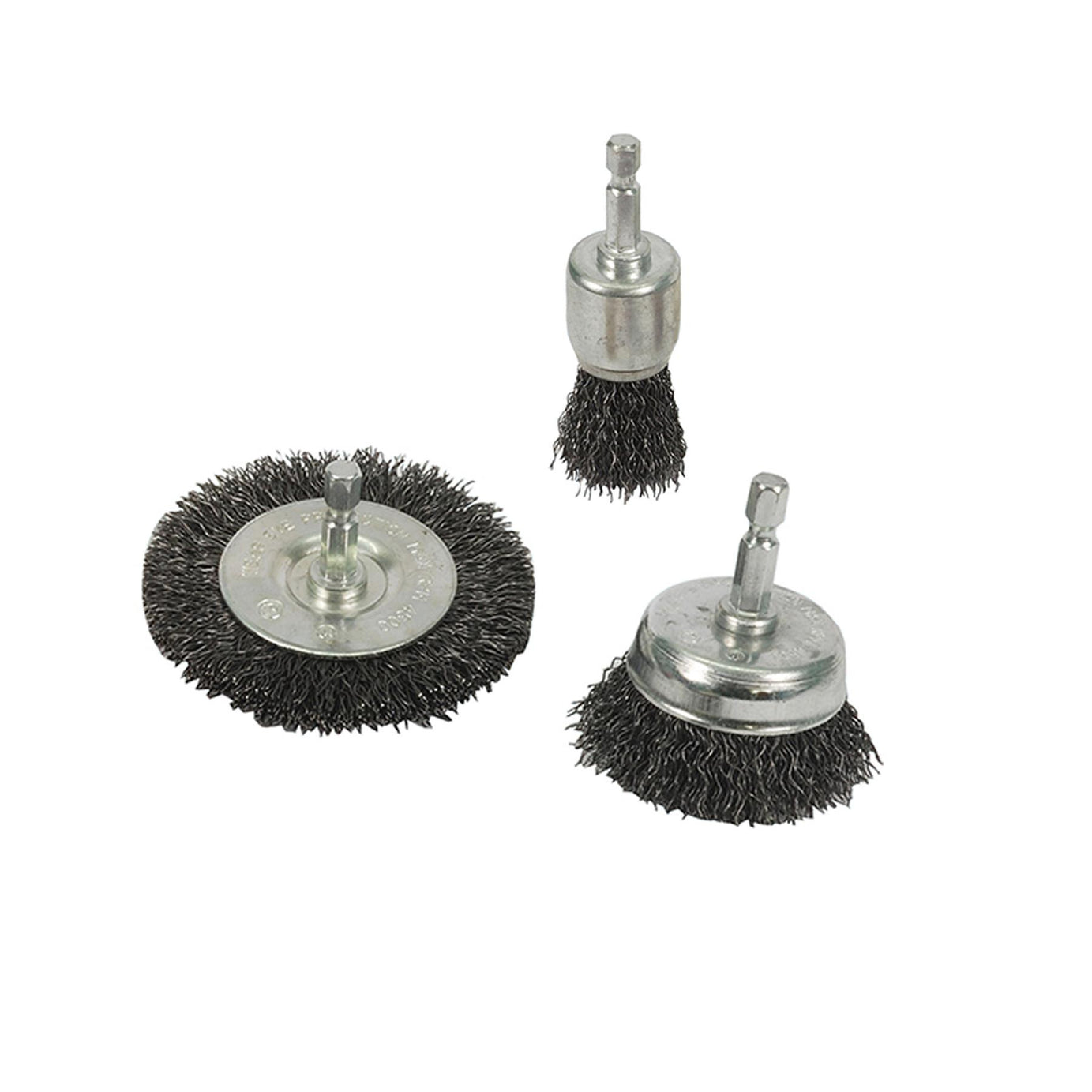 10Pcs Cleaning & Polishing Kit Buffing Wheel Wire Brush Disc High Quality