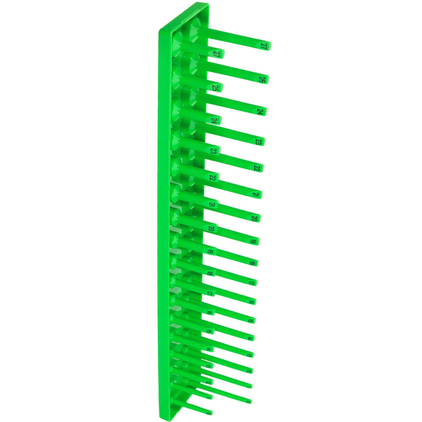 Sealey Socket Holder 1/2"Sq Drive 10-27mm Hi-Vis Green