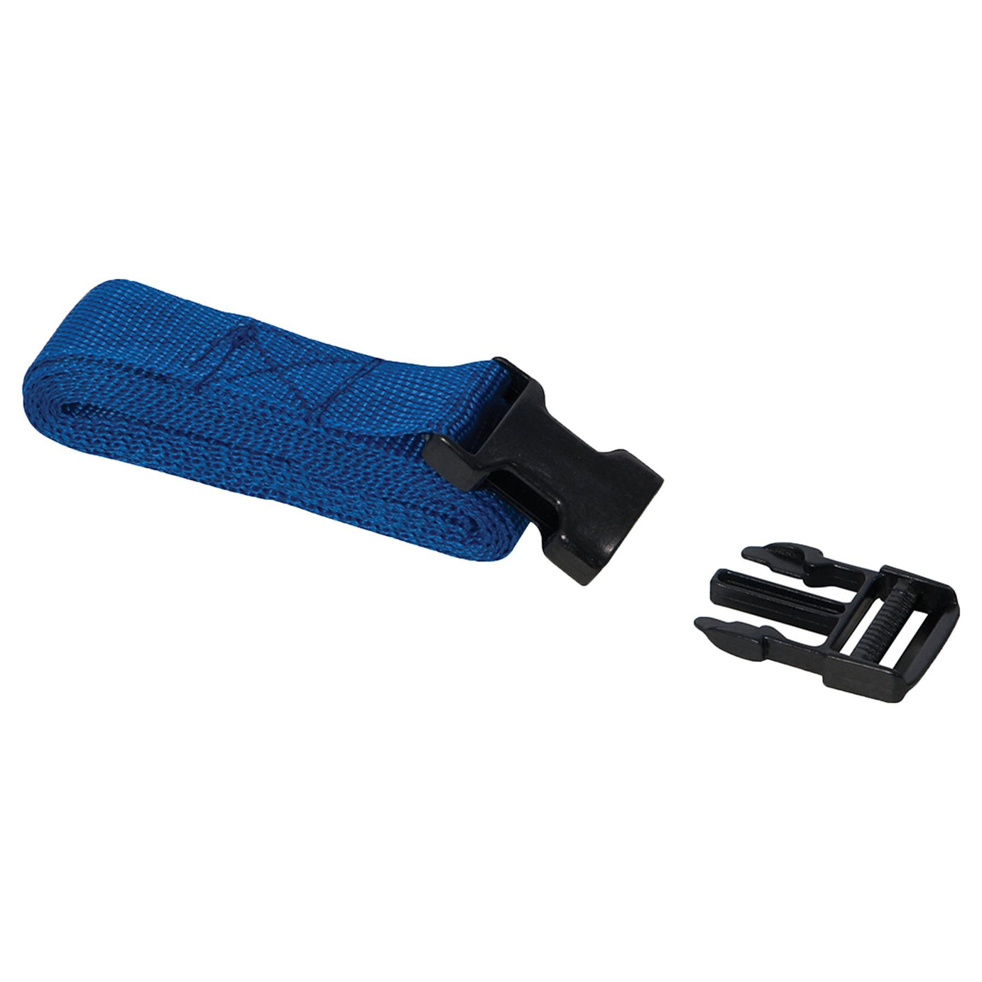 2Pk Clip Buckle Straps 2M X 25mm With Plastic Clip Buckles Tough Brand New