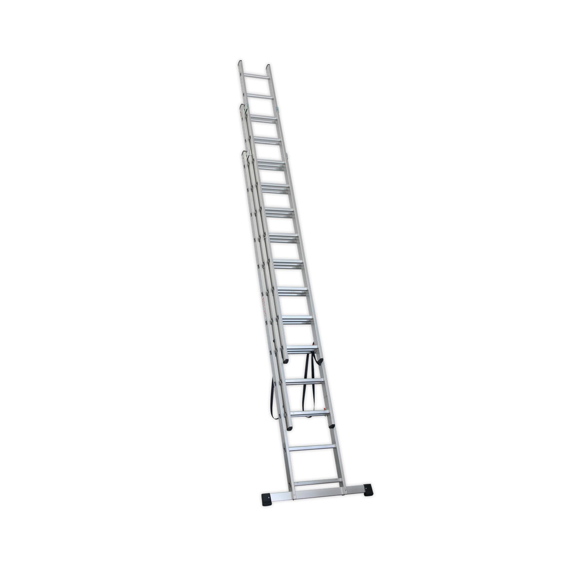Sealey Aluminium Extension Combination Ladder 3x12 EN 131