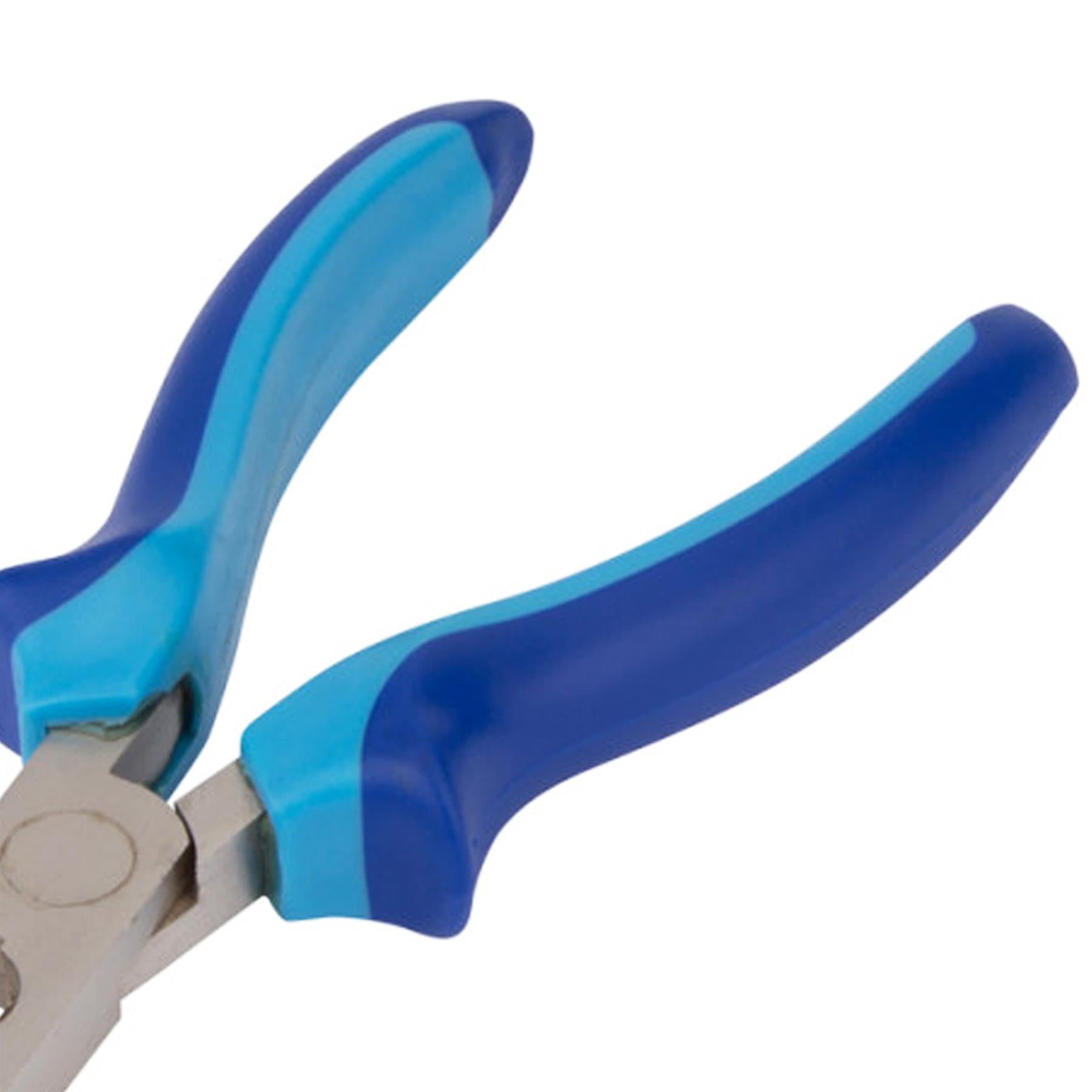 BlueSpot Professional Long Nose Pliers Needle Snipe Nosed Wire Cutters Tool