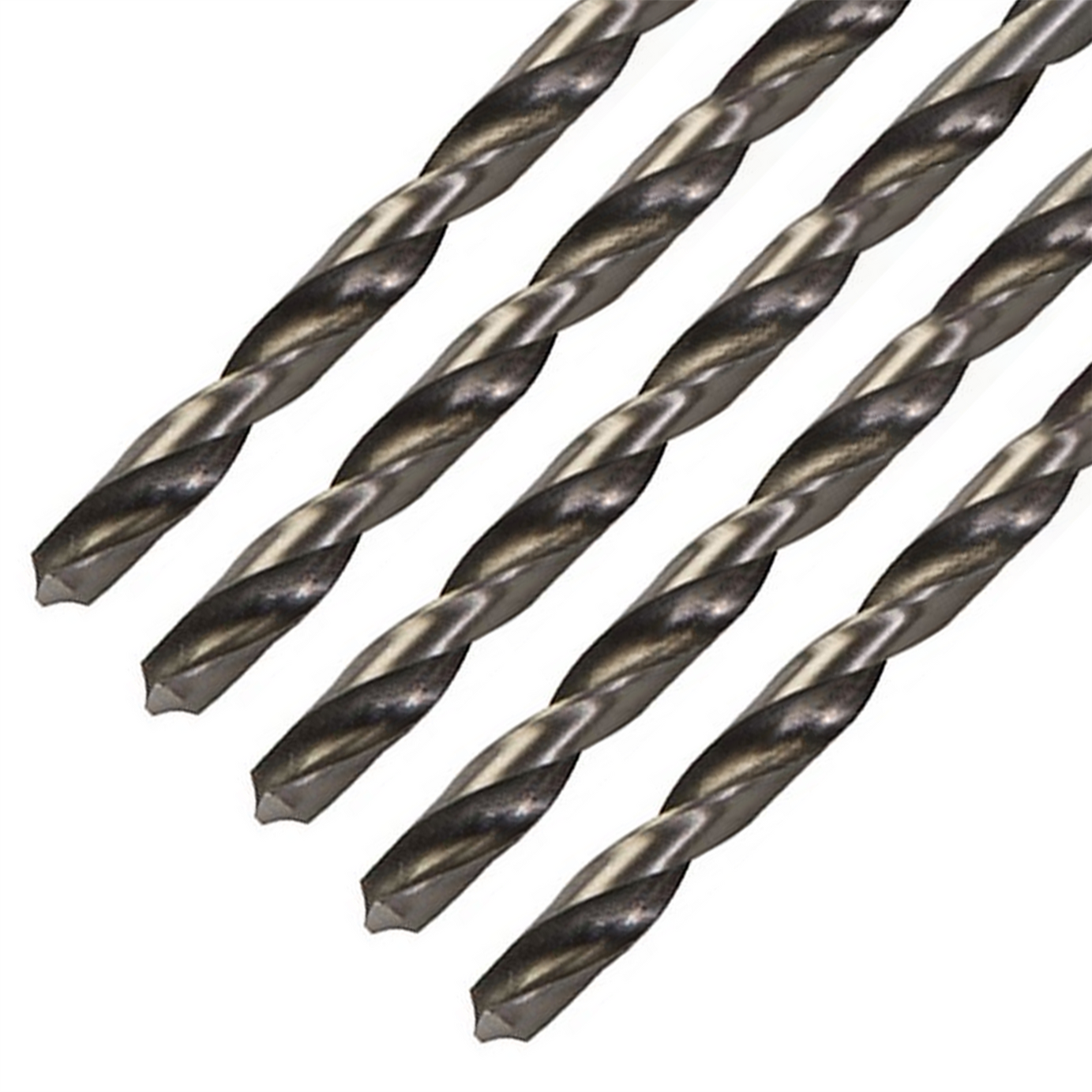 Qaulity 5Pk Metric HSS-R Long Series Bits 8.0mm X 165mm Hand Tool Drills