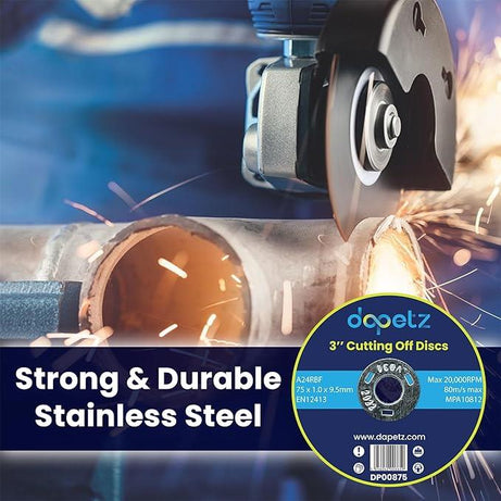 75mm ULTRA THIN METAL CUTTING BLADE DISC STEEL & STAINLESS ANGLE 5Pcs