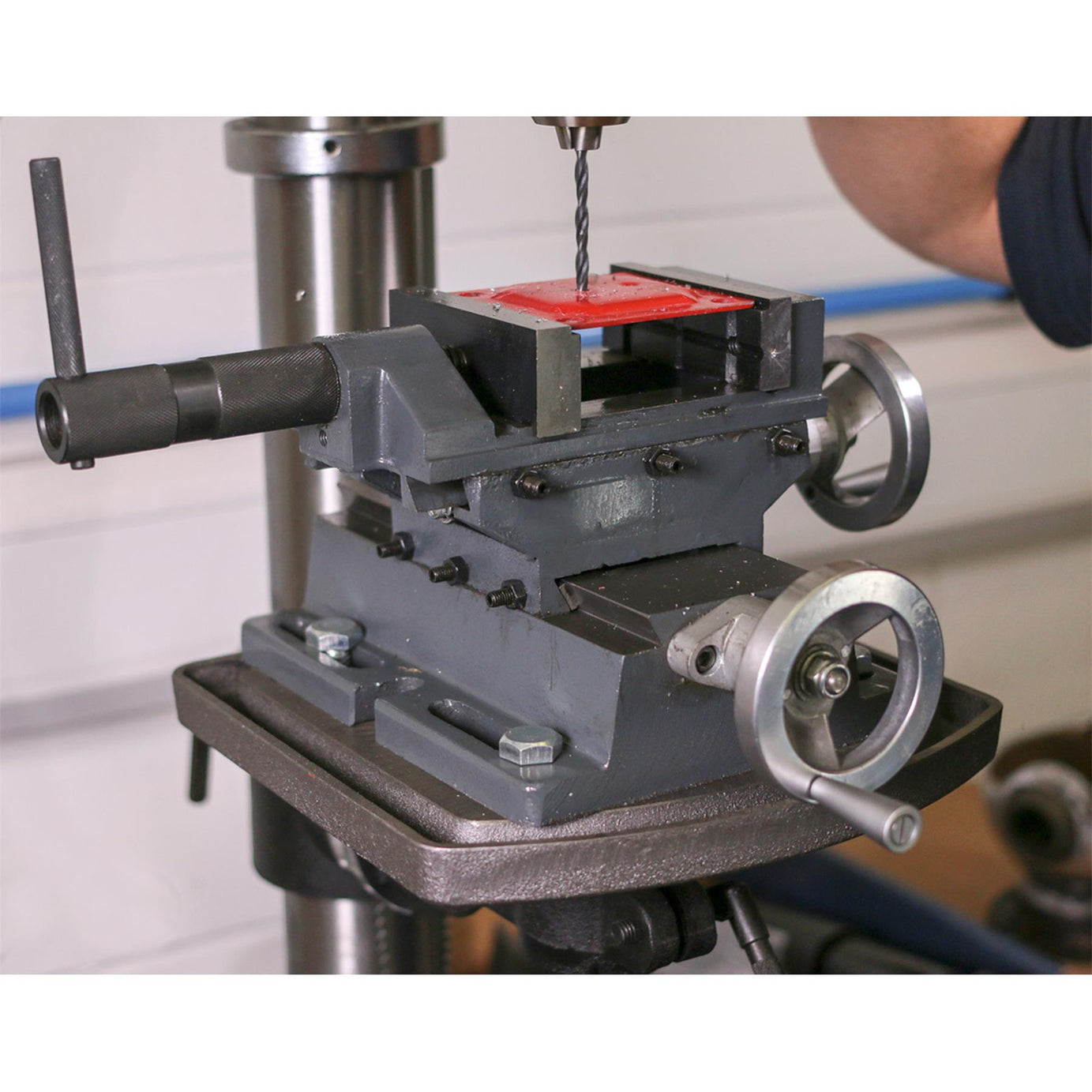 Sealey Cross Vice 100mm Professional Garage Workshop DIY