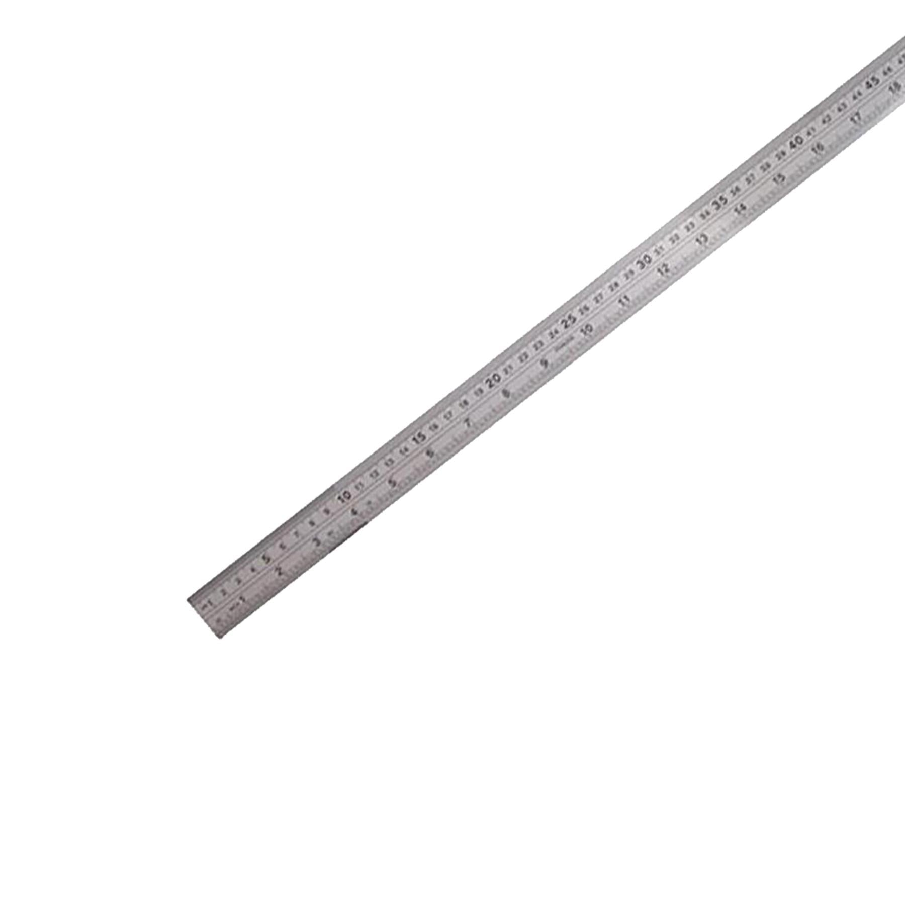 36" 90cm 900mm Stainless Steel Ruler Metal Rule Metric Imperial