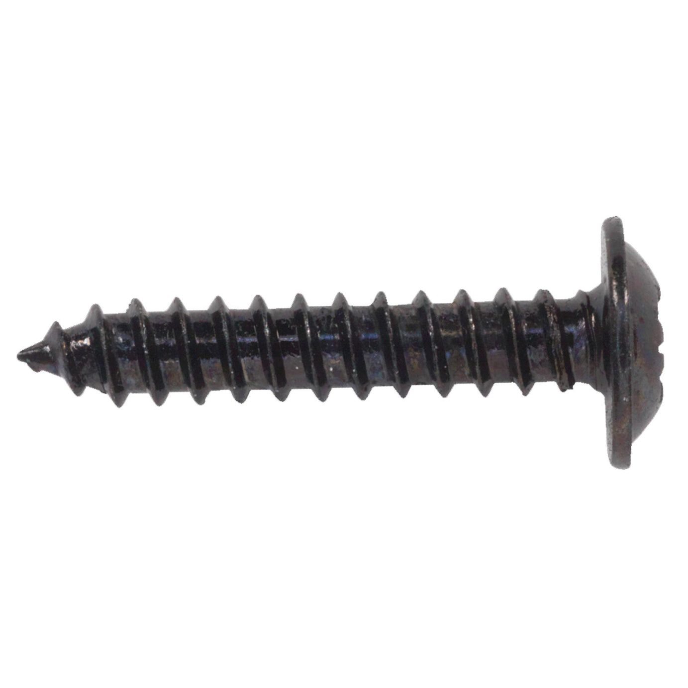 Sealey Self Tapping Screw 3.5 x 19mm Flanged Head Black Pozi Pack o