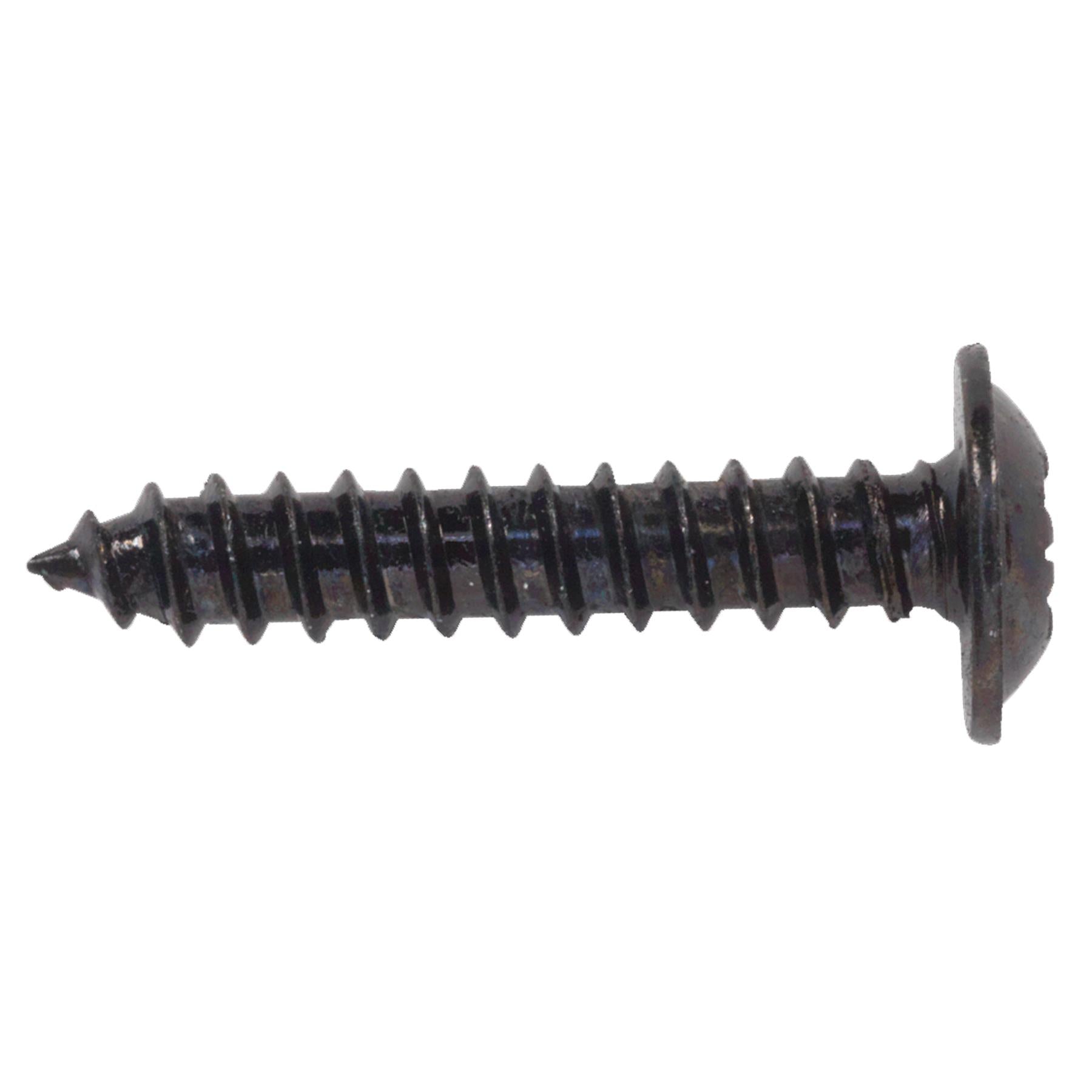 Sealey Self Tapping Screw 3.5 x 19mm Flanged Head Black Pozi Pack o