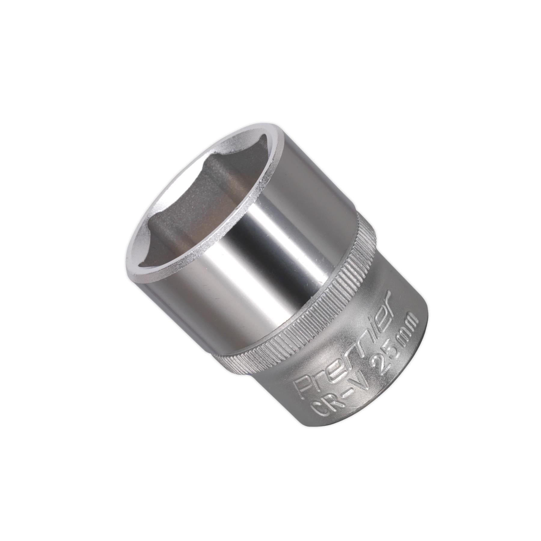 Sealey WallDrive® Socket 25mm 1/2"Sq Drive