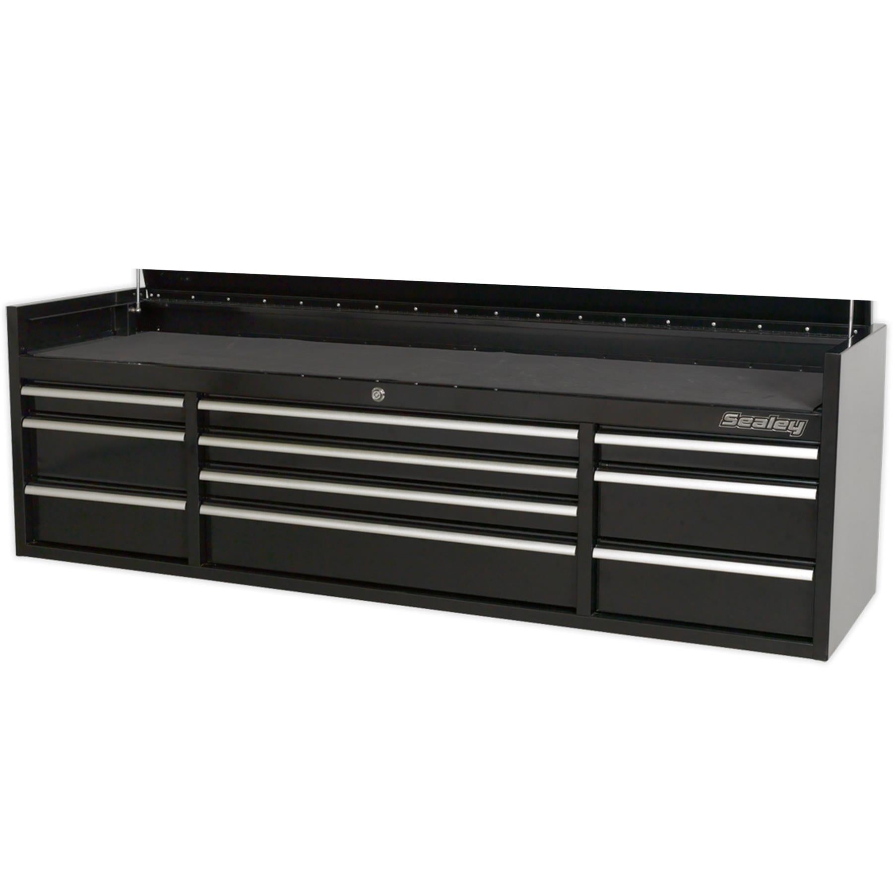 Sealey Topchest 10 Drawer 1830mm Heavy-Duty Black