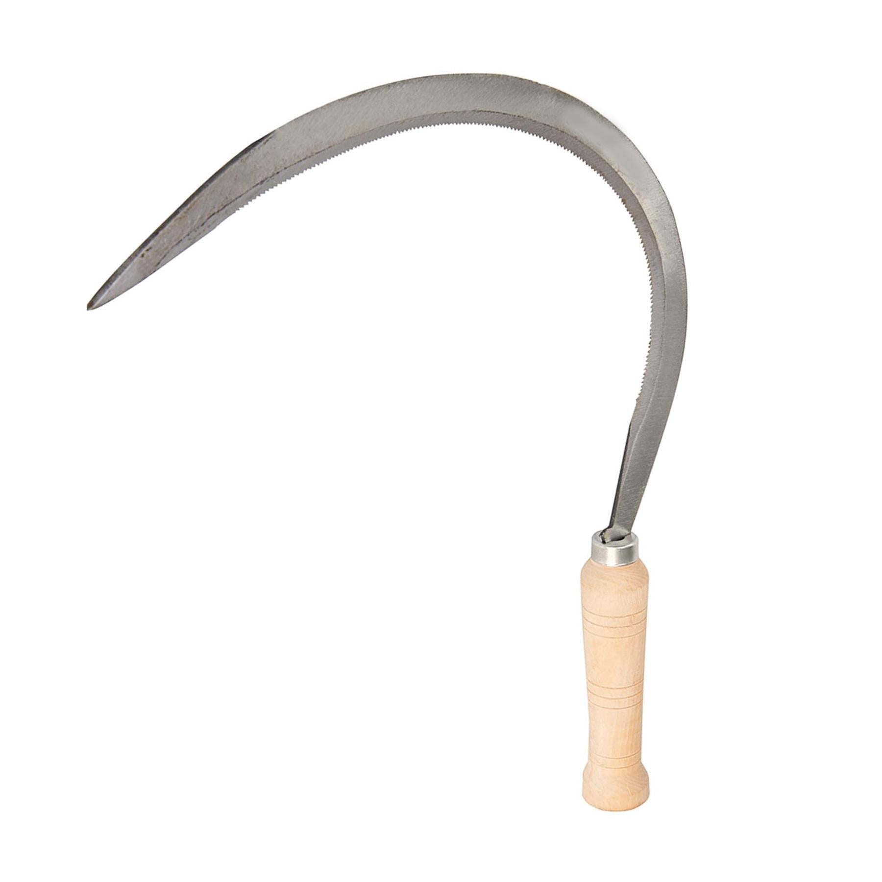 Weed Hook 500mm Serrated Steel Sickle Weed Killer Remover Cut Touigh Weeds