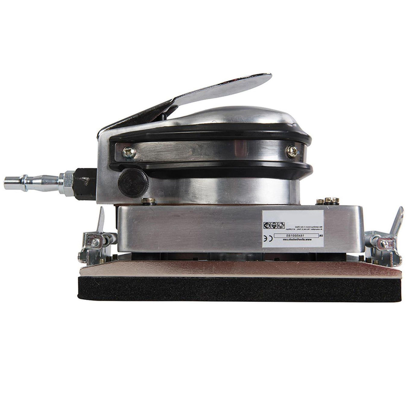 Air Orbital Jitterbug Sander Automatic Trigger-Release And Vibration Isolators