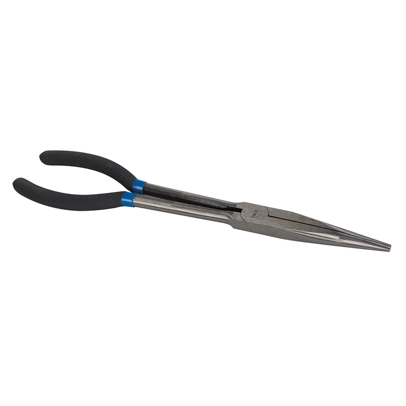Long Reach Electronics Pliers Straight Chrome Vanadium Induction-Hardened Edges