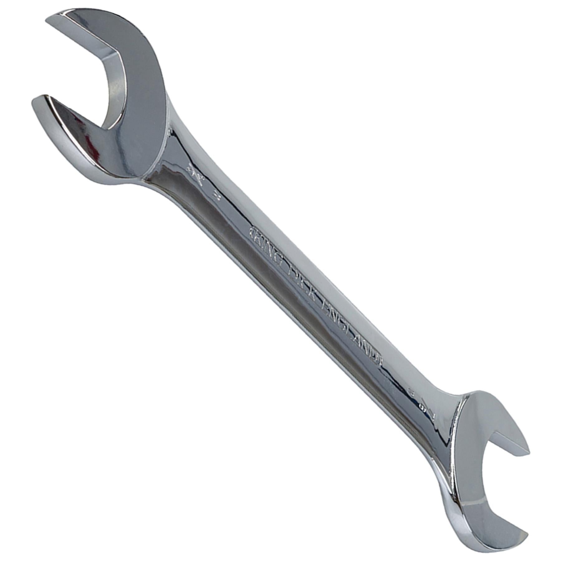 King Dick 3/4" x 7/8"W Open Ended Whitworth Spanner Chrome Vanadium Wrench