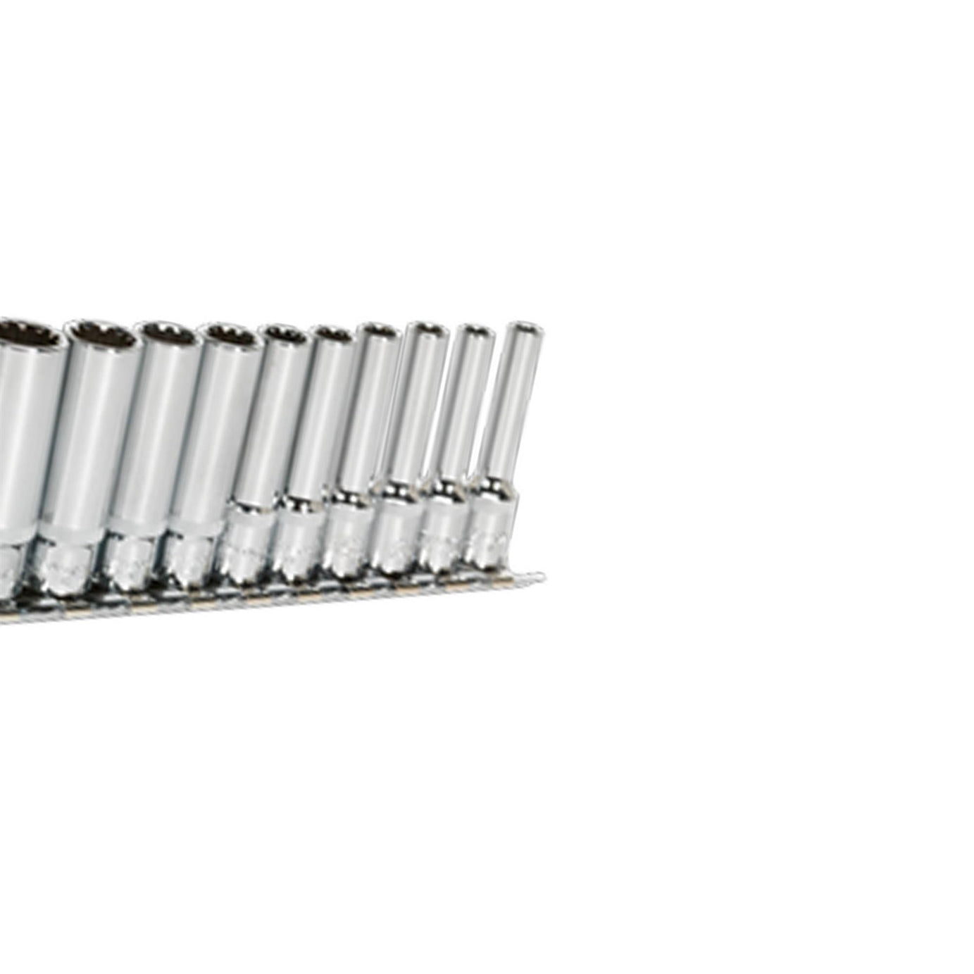 Sealey Socket Set 13pc Deep 1/4"Sq Drive Total Drive