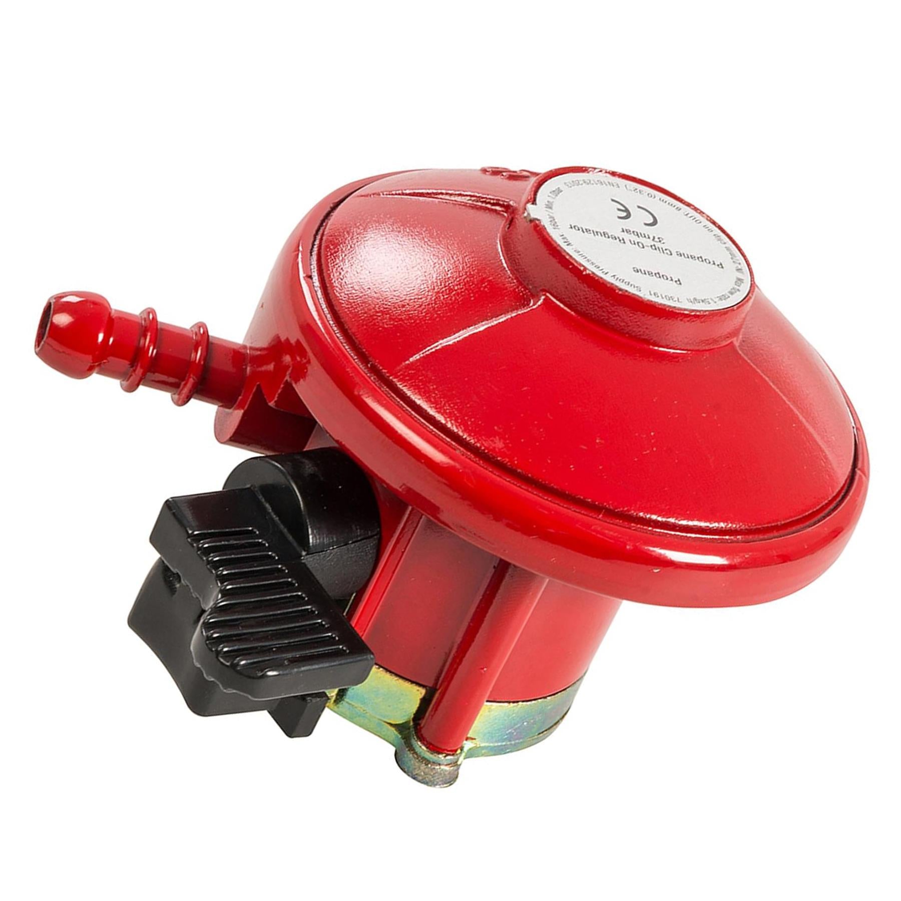 Propane Clip-On Regulator 27mm - 37Mbar Attaches To Propane Gas Tank Kit
