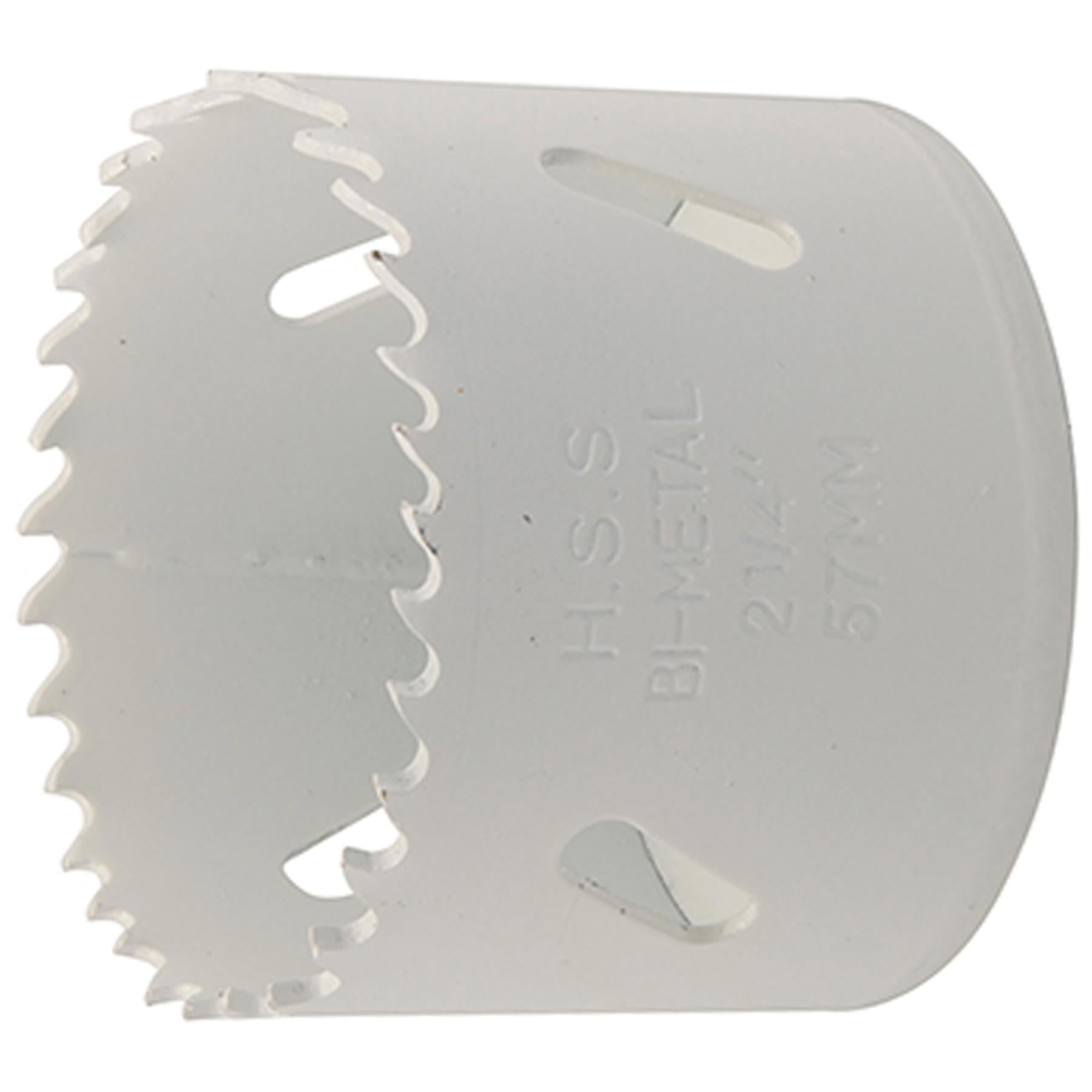 Heavy Duty Bi-Metal Holesaw 57mm Variable Pitch Steel Wood Metal Pvc Fast Clean