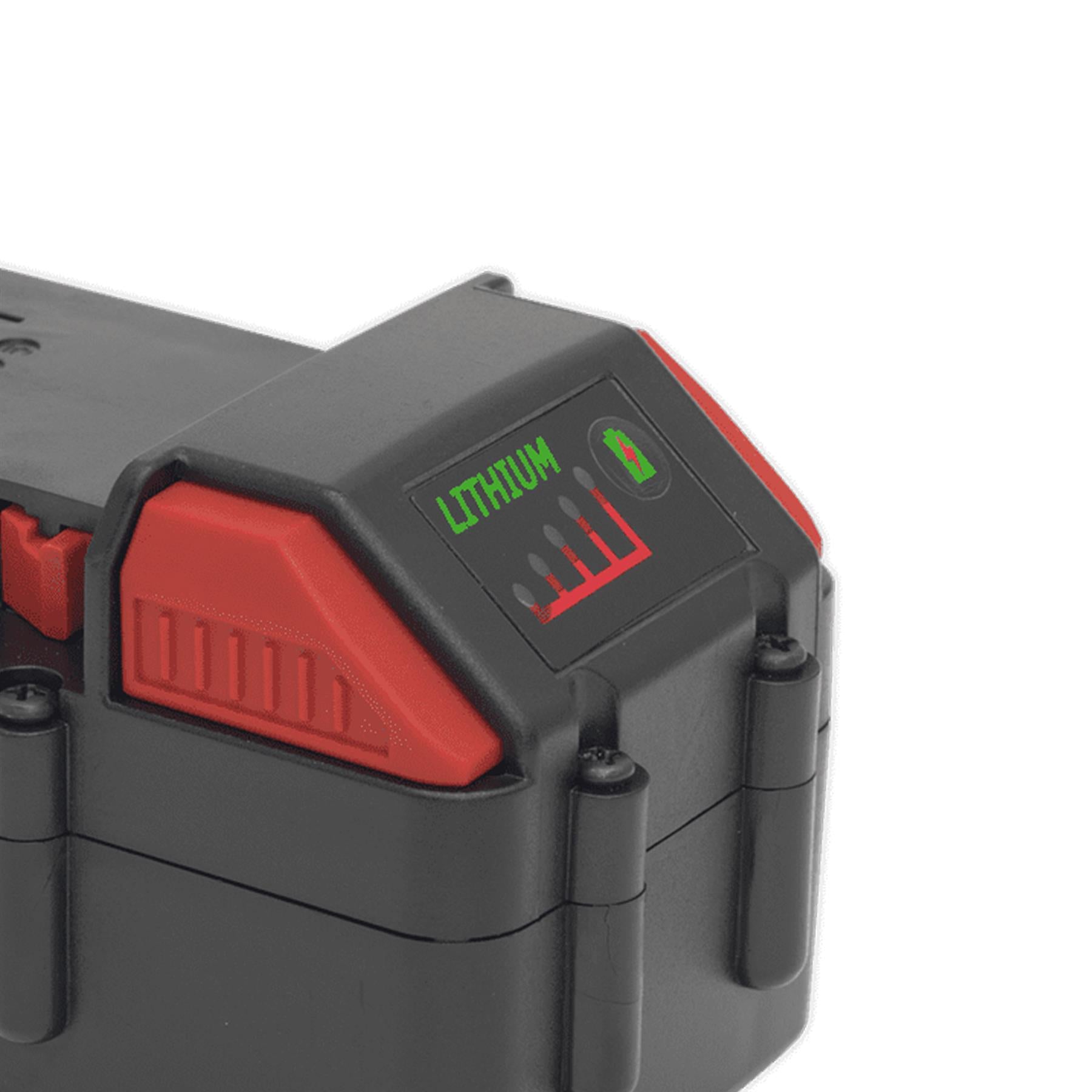 Sealey Power Tool Battery 18V 4Ah Lithium-ion for CP1812