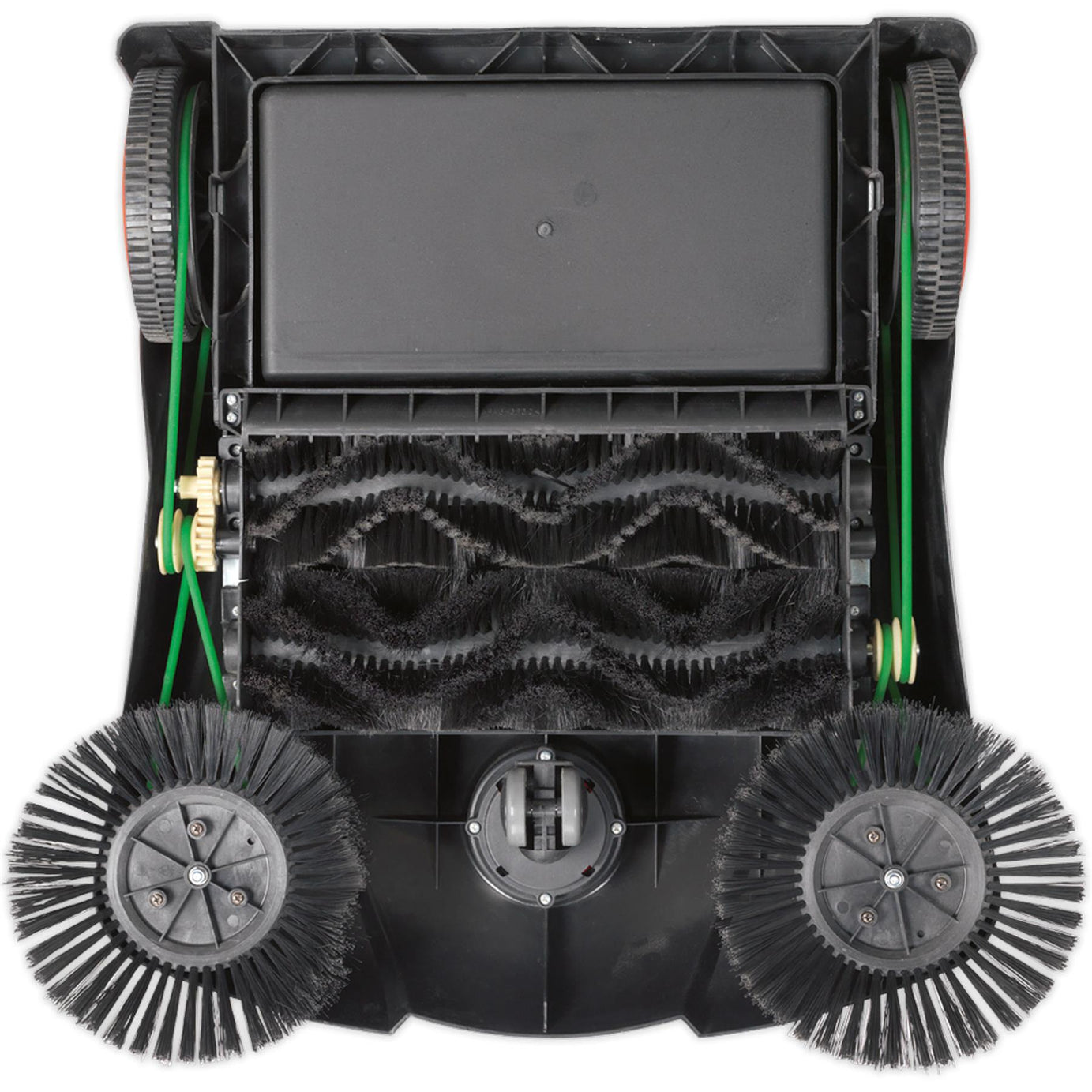 Sealey Floor Sweeper 800mm 4-Brush System With two side brushes