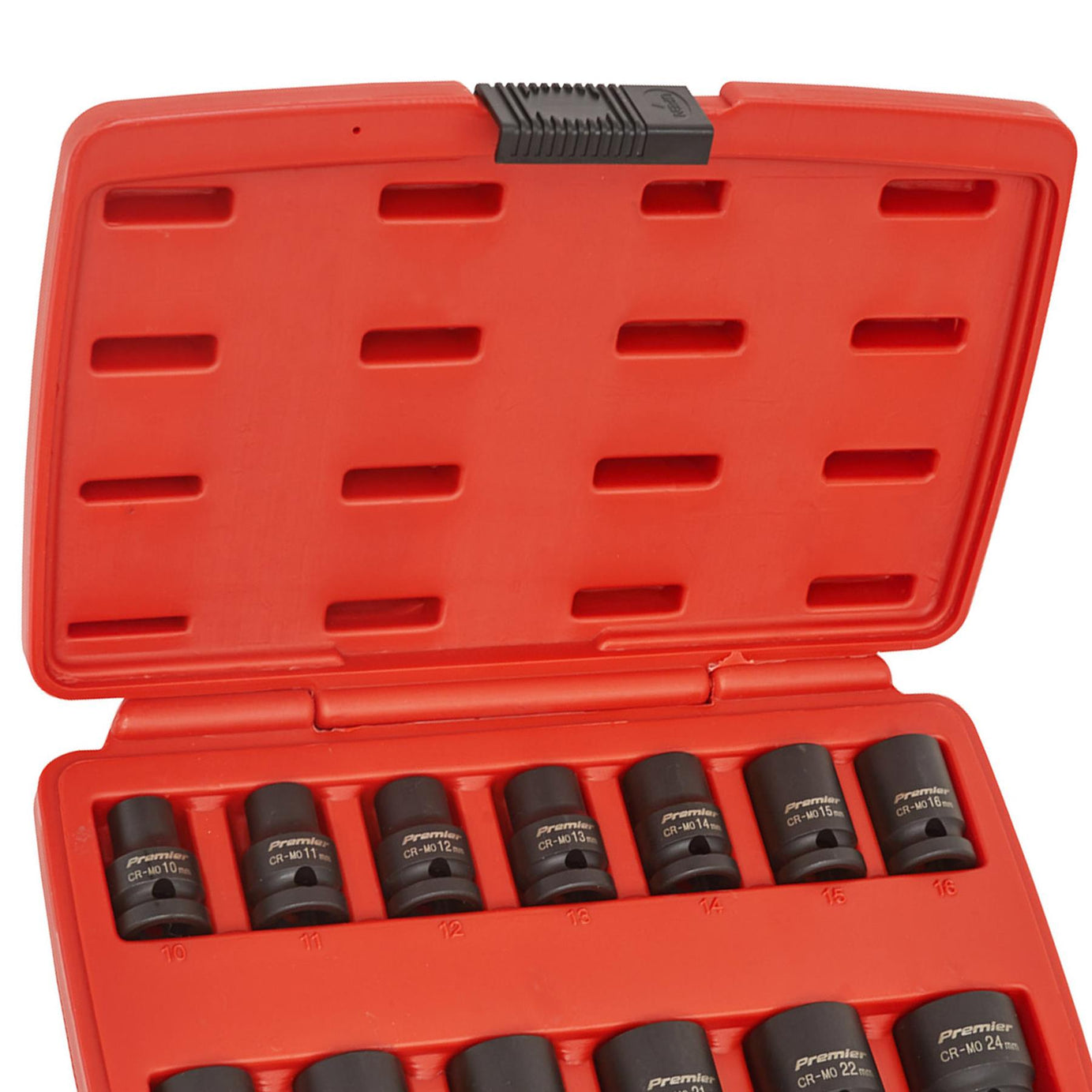 Sealey Impact Socket Set 13pc 1/2"Sq Drive 12pt