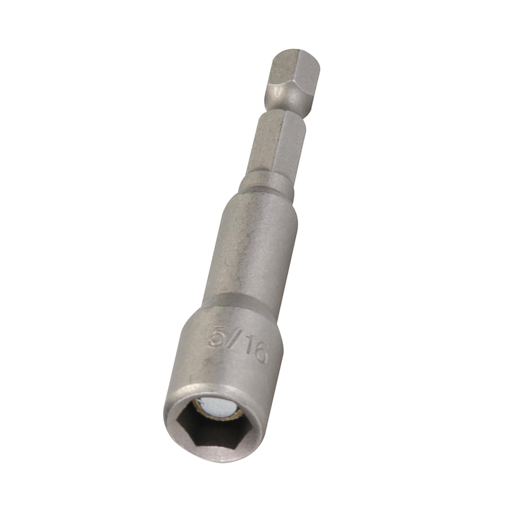 Magnetic Nut Driver 5/16" X 65mm Adapter Screw 1/4" Hex Shank Chrome Vanadium