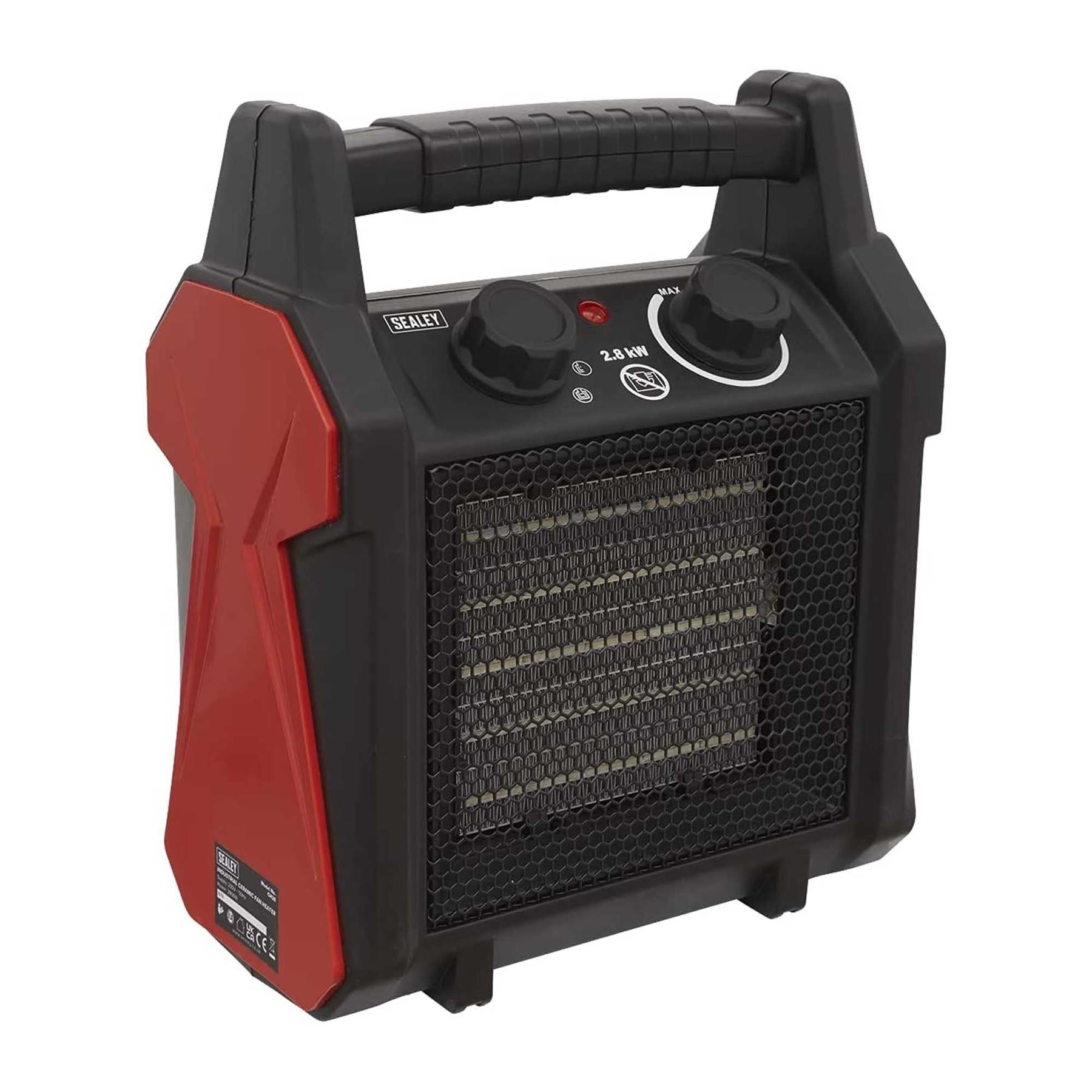 Sealey Industrial Ceramic Fan Heater 2800W