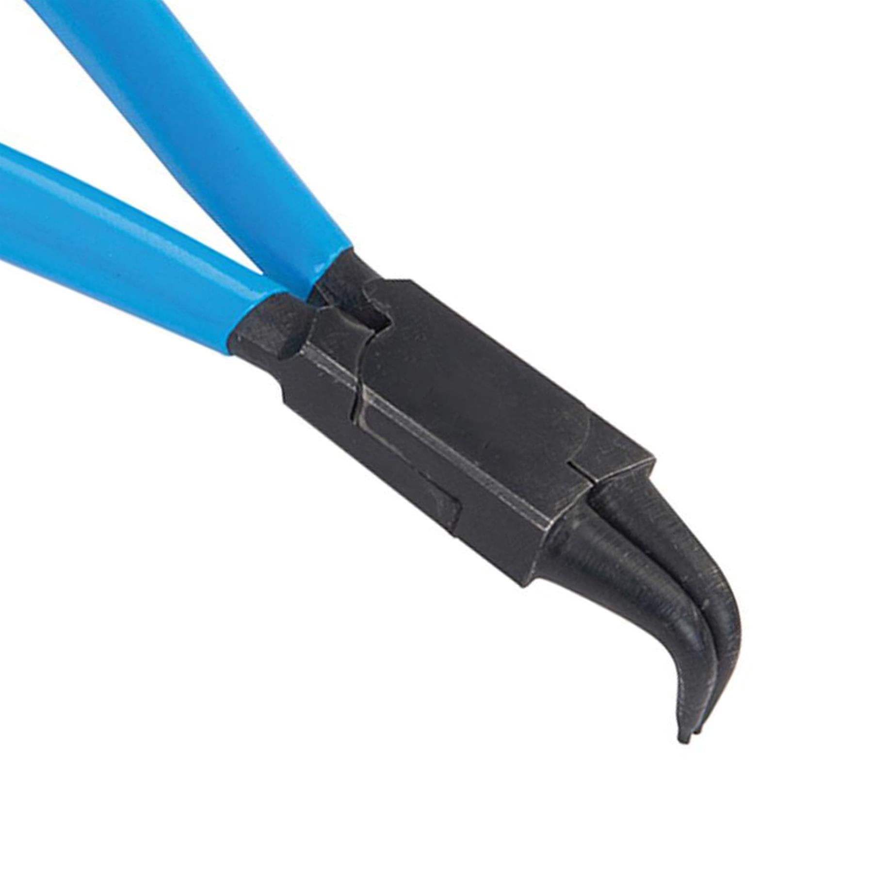 King Dick Inside Circlip Pliers Bent High-Grade Steel 125mm
