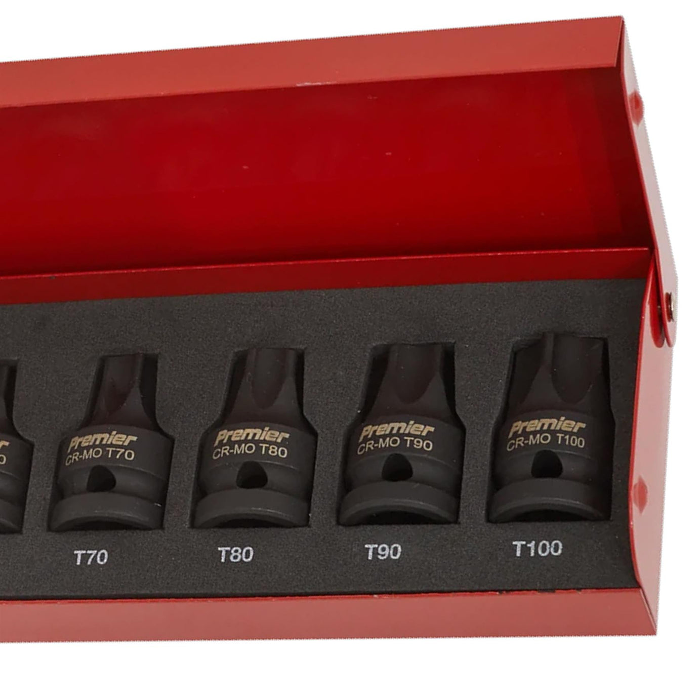 Sealey Impact TRX-Star* Socket Bit Set 6pc 1/2"Sq Drive