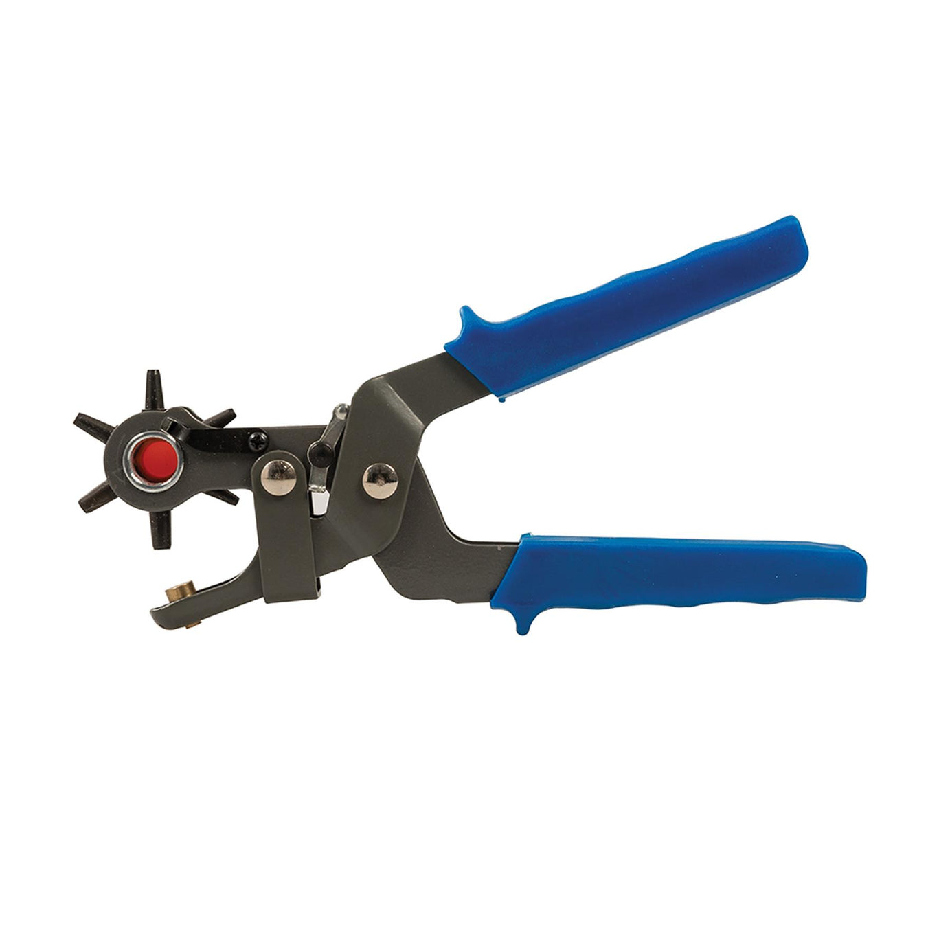 Spring Loaded Handle Hole Punch Pliers 2 - 4.5mm Belt Holes Leather, Crafts