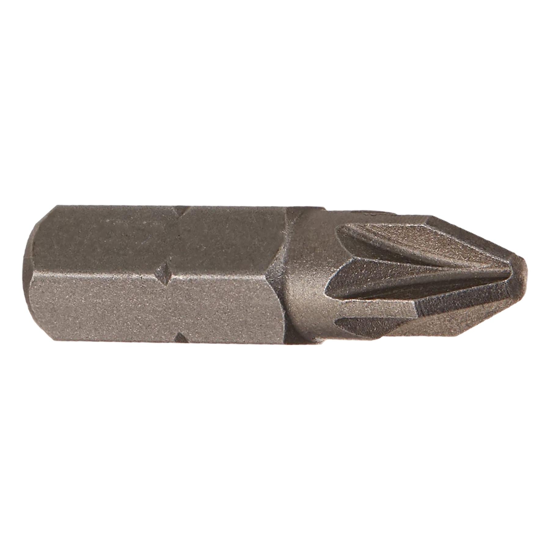 Pozidriv PZ2 Screwdriver Bits CRV Chrome Vanadium Steel 1/4" Hex Drive 1Pc