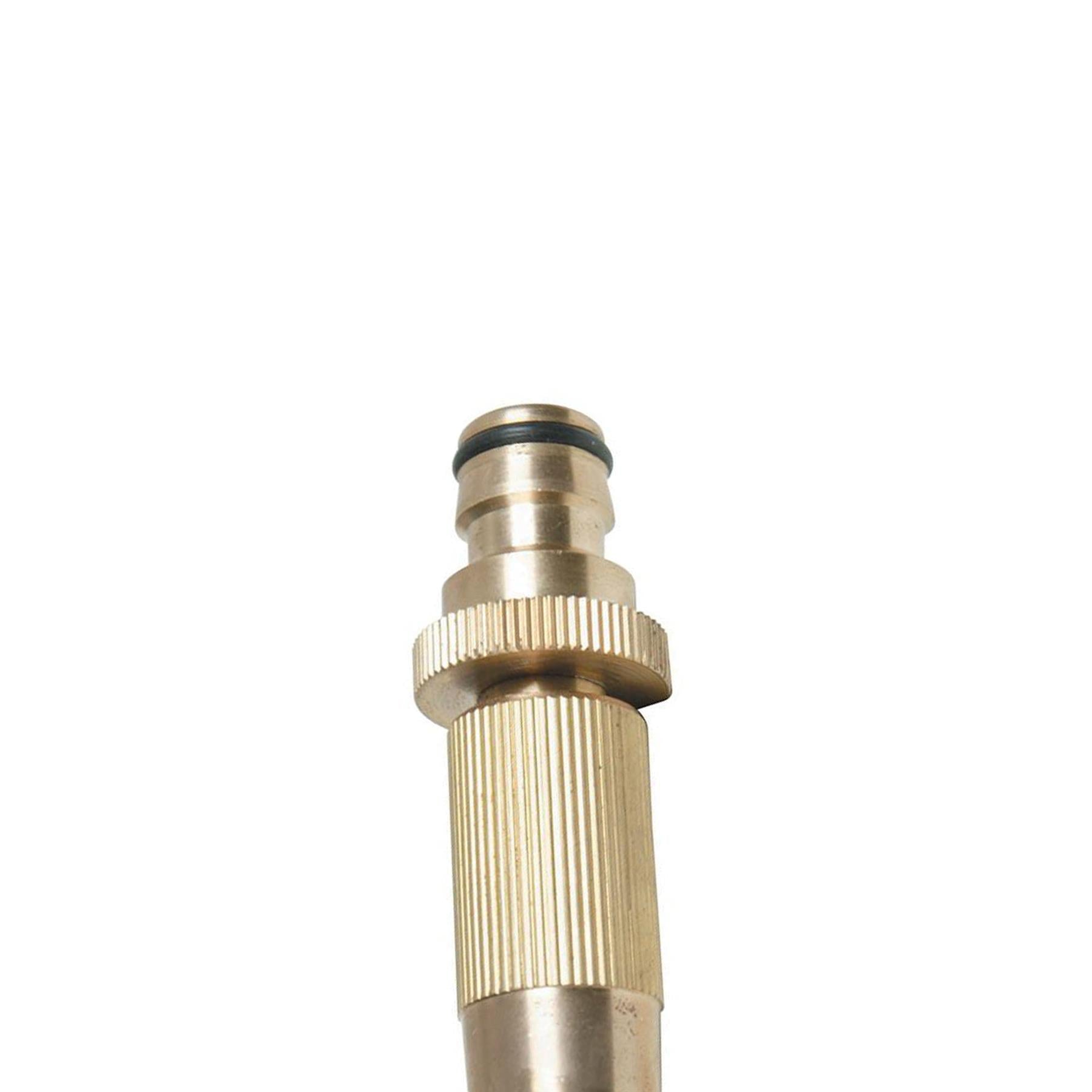 Solid Spray Nozzle Brass 1/2" High-Qualiy Spray Nozzle Garden Gardening Spray Patterns