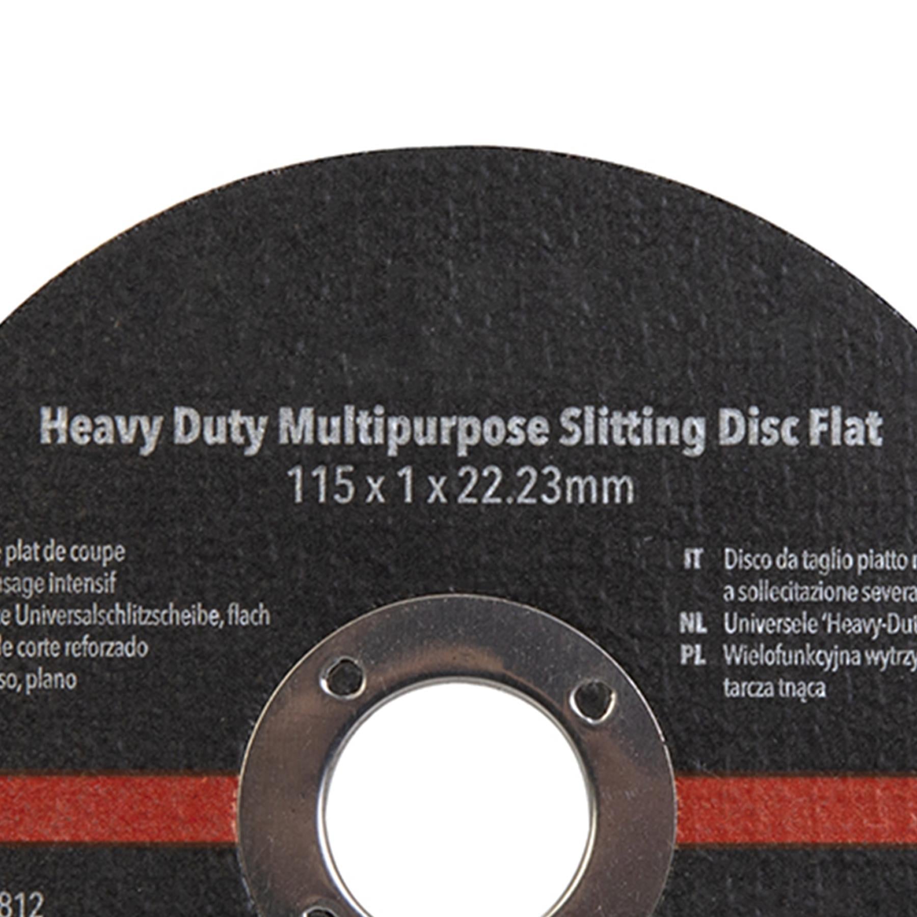 Heavy Duty Multipurpose Slitting Disc Flat 115 X 1 X 22.2mm Premium Quality