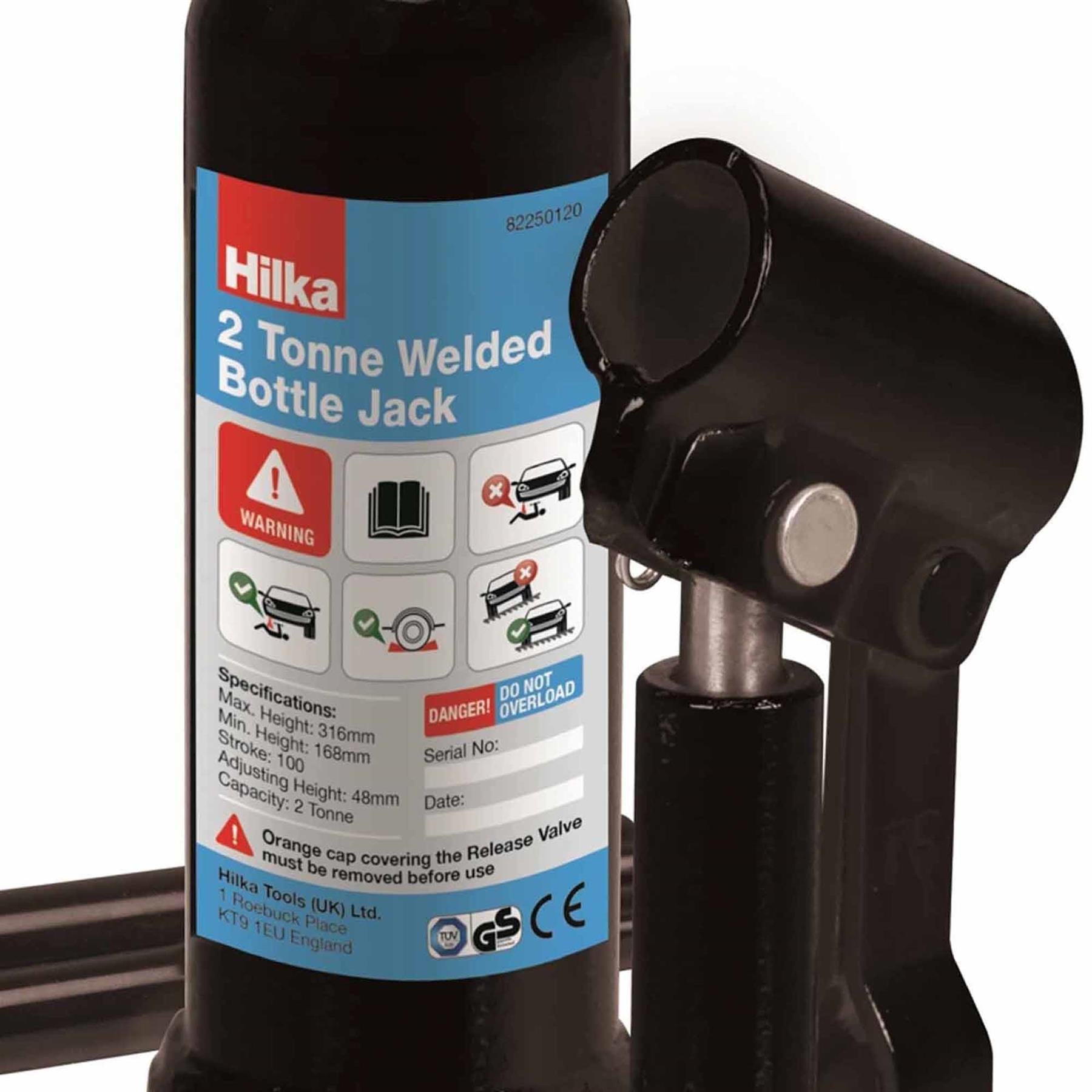 Hilka 2 Tonne Bottle Jack