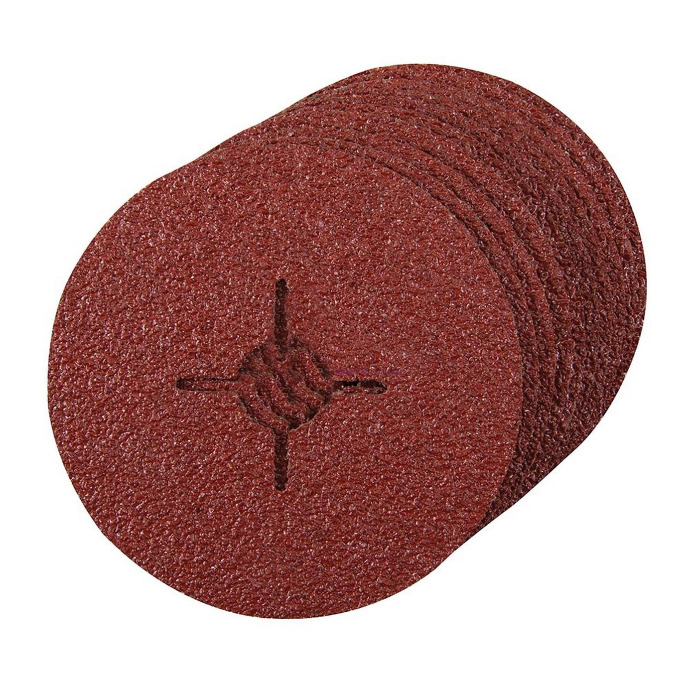 Fibre Sanding Sanding Discs 115 X 22.23mm Grit 36 10Pk Aluminium Oxide Resin