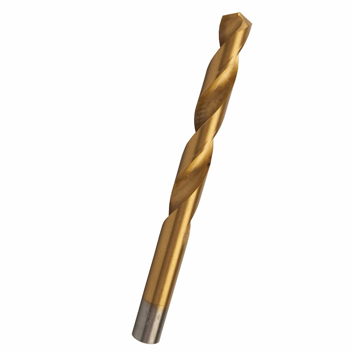 Hss Titanium-Coated Drill Bits 13.0mm Durable High Speed Metal Wood Plastic