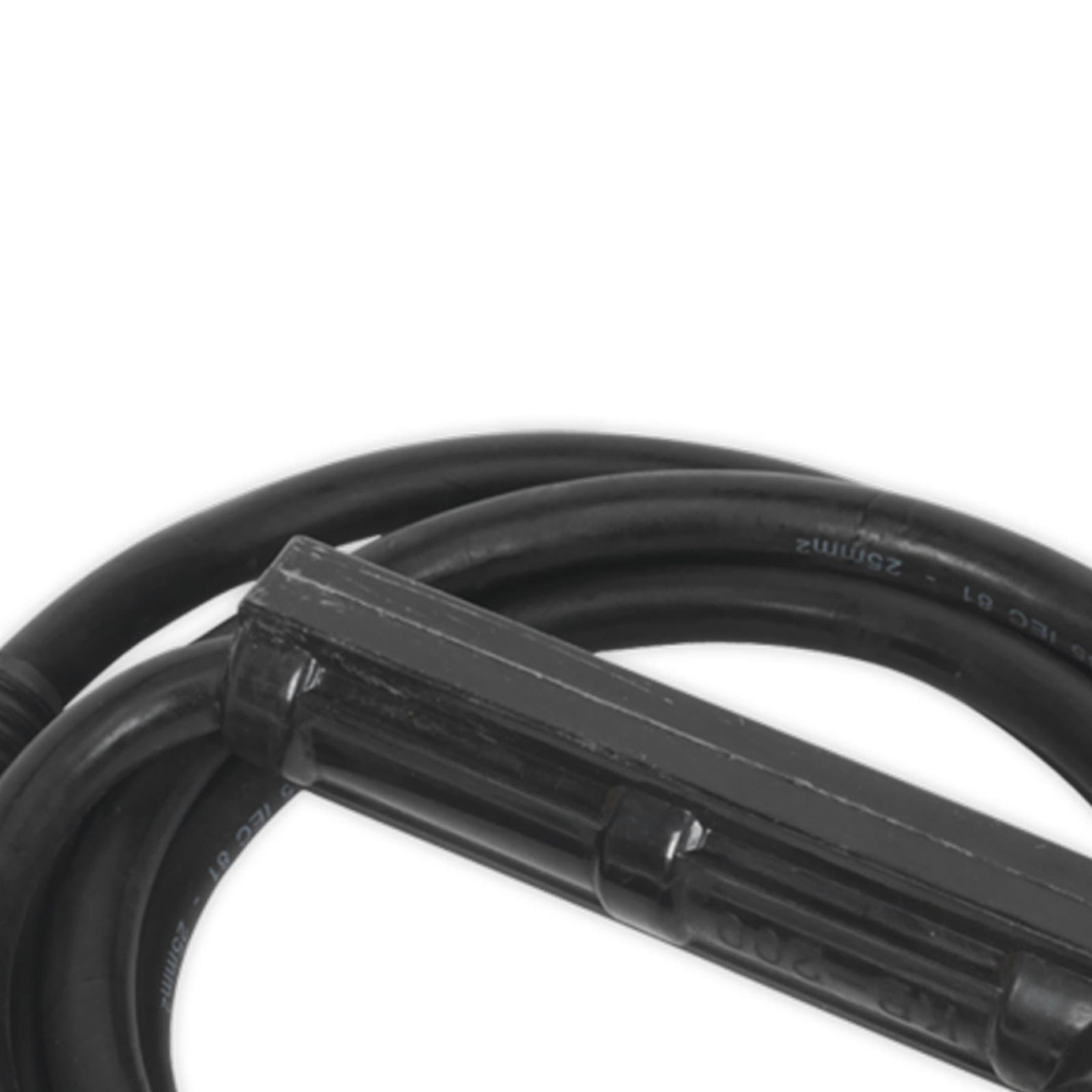 MMA Electrode Holder with 2m 25mm Cable & Dinse Connector. Sealey