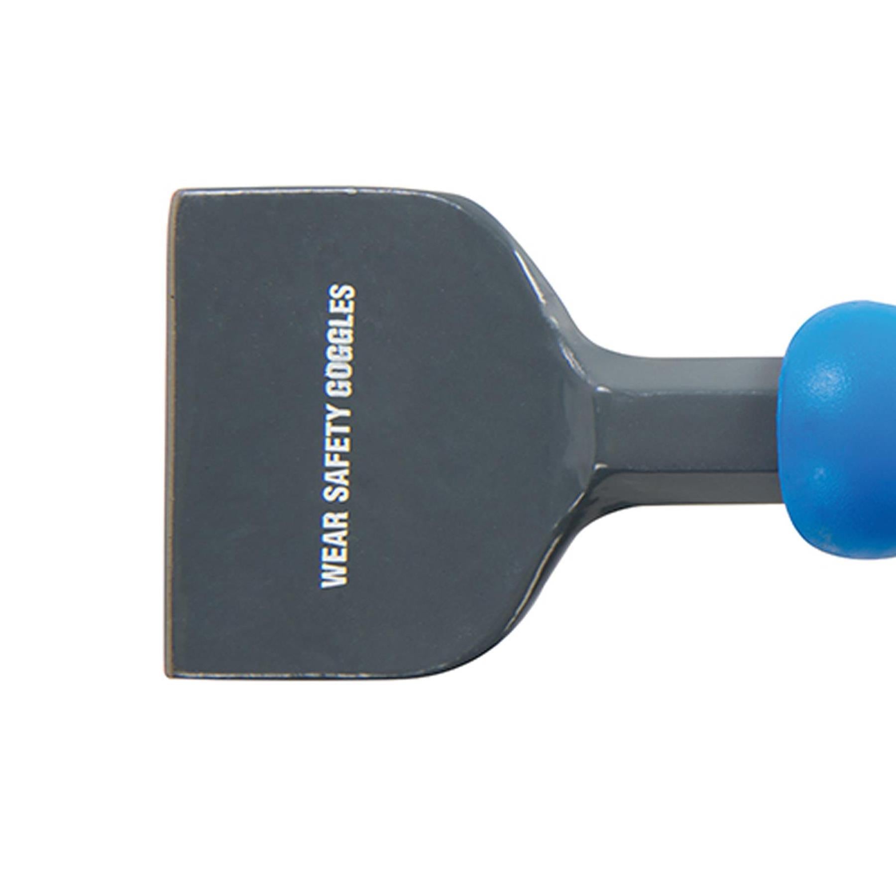 Bolster Chisel With Guard Powder Coated & Tempered Cutting Edge 70 X 216mm
