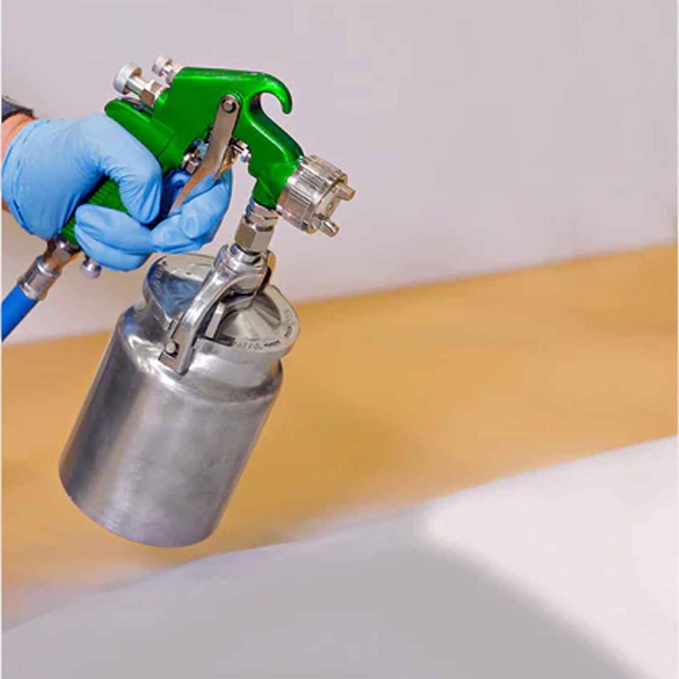 Sealey Suction Feed Spray Gun 2.5mm Set-Up