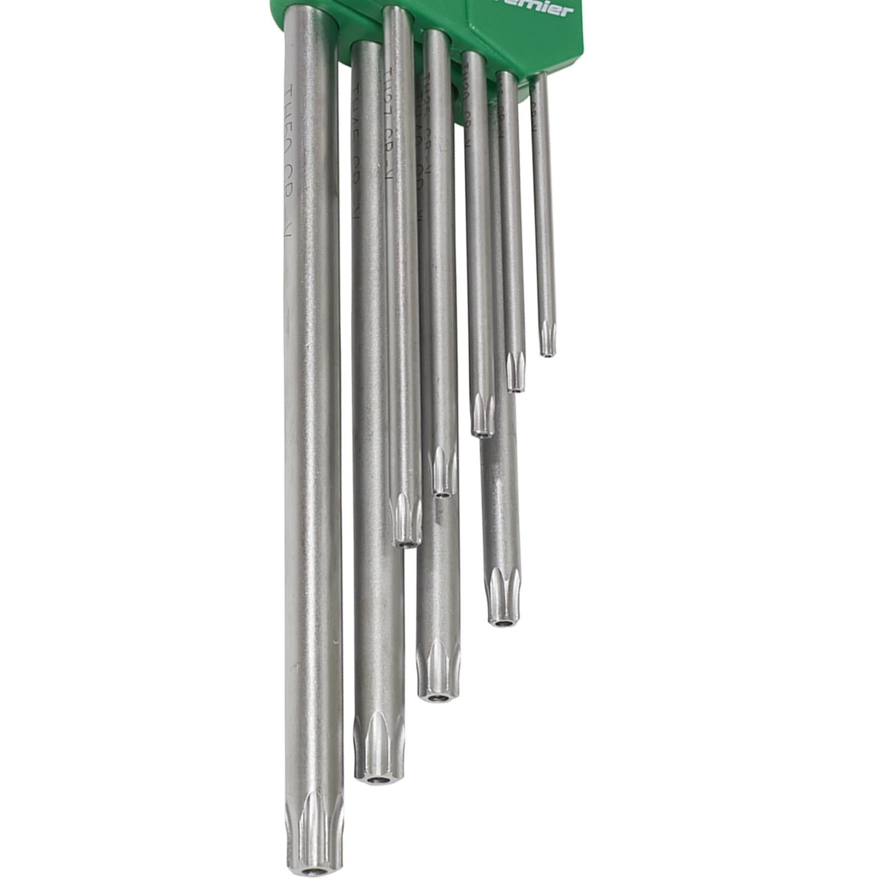 Sealey Security TRX-Star* Key Set 9pc Extra-Long