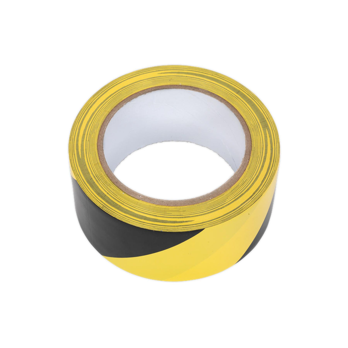 Sealey Hazard Warning Tape 50mm x 33m Black/Yellow