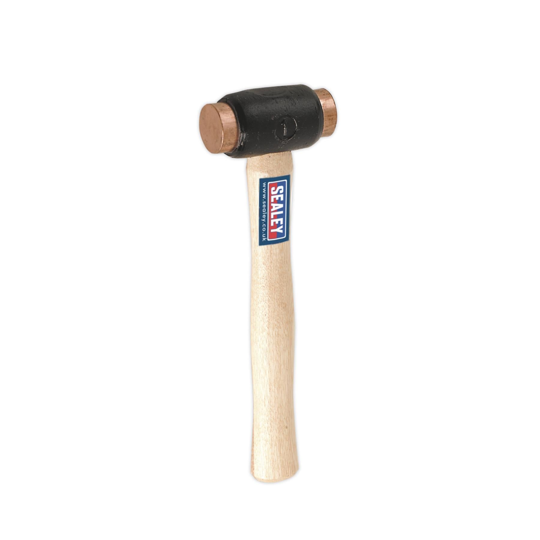 Sealey Copper Faced Hammer 1.75lb Hickory Shaft