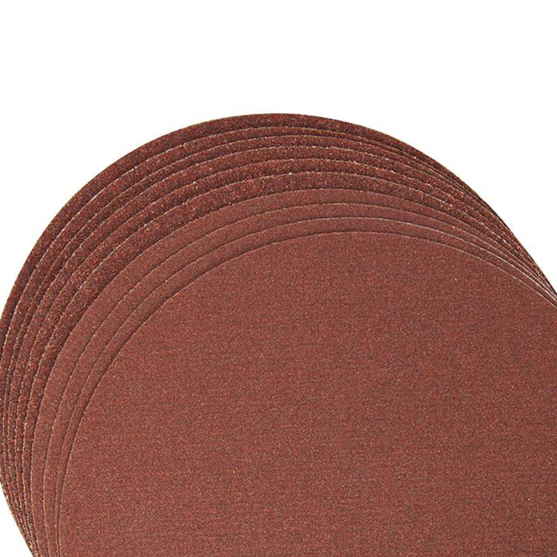 Self-Adhesive Sanding Discs 150mm 10Pk - 2 X 60G, 4 X 80G & 4 X 120Grit