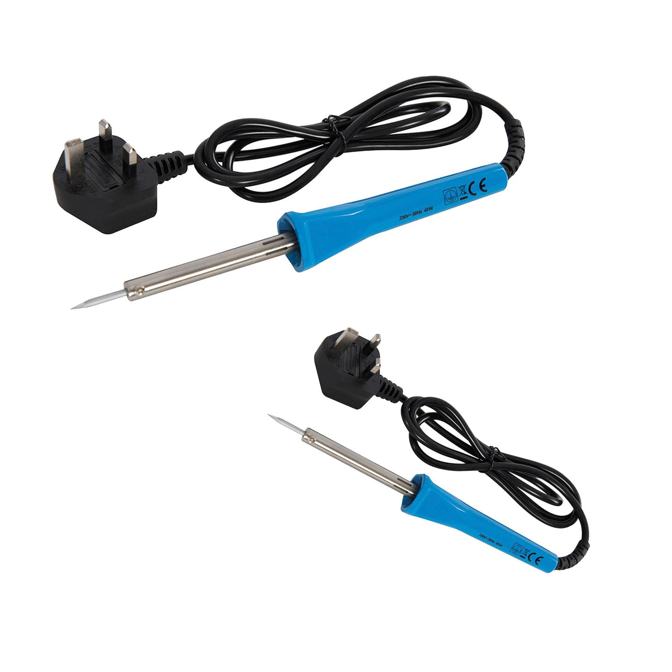 Soldering Iron 40W Uk Electrical Circuit Computer Repair Wiring Cables