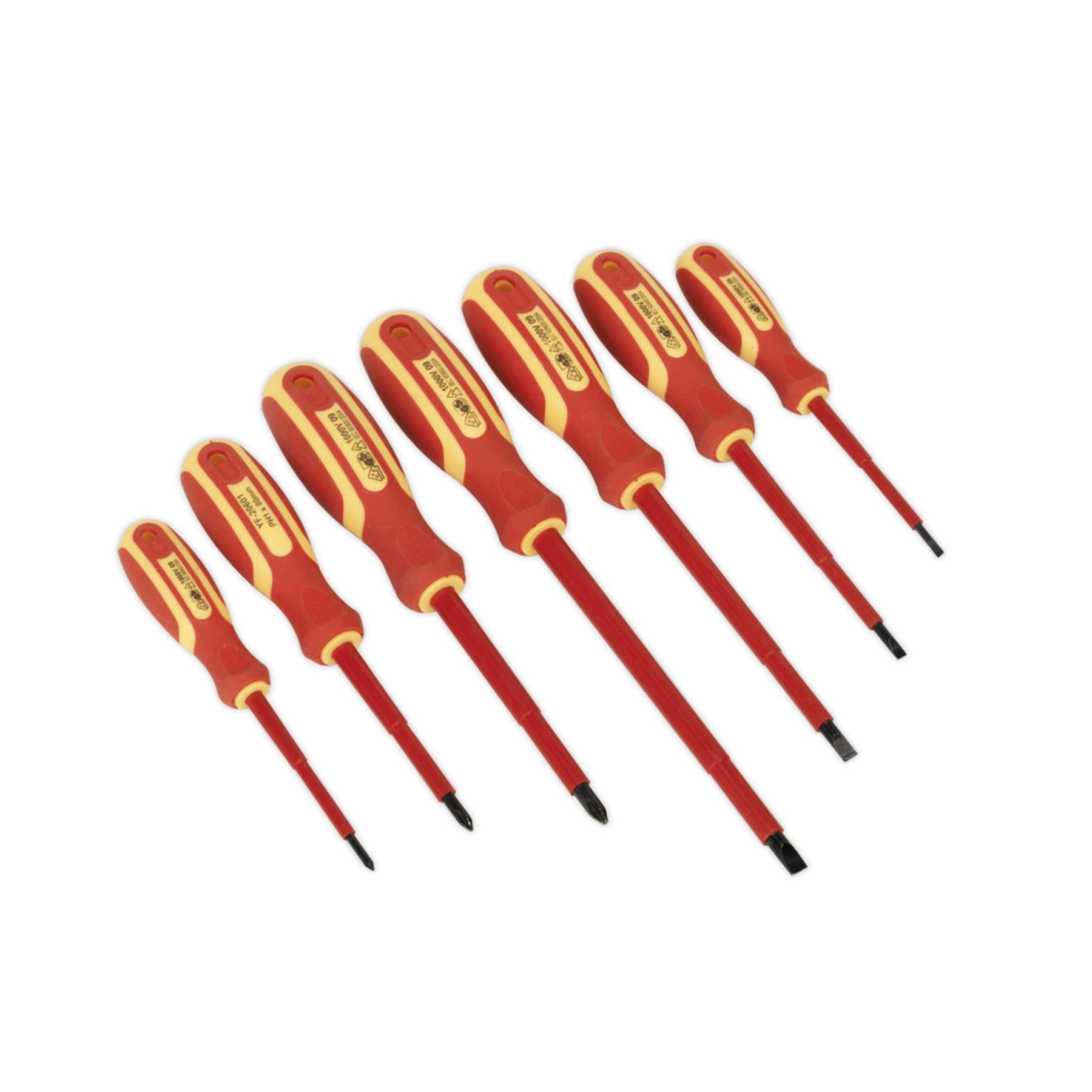 Sealey Screwdriver Set 7pc Electrician's VDE Approved