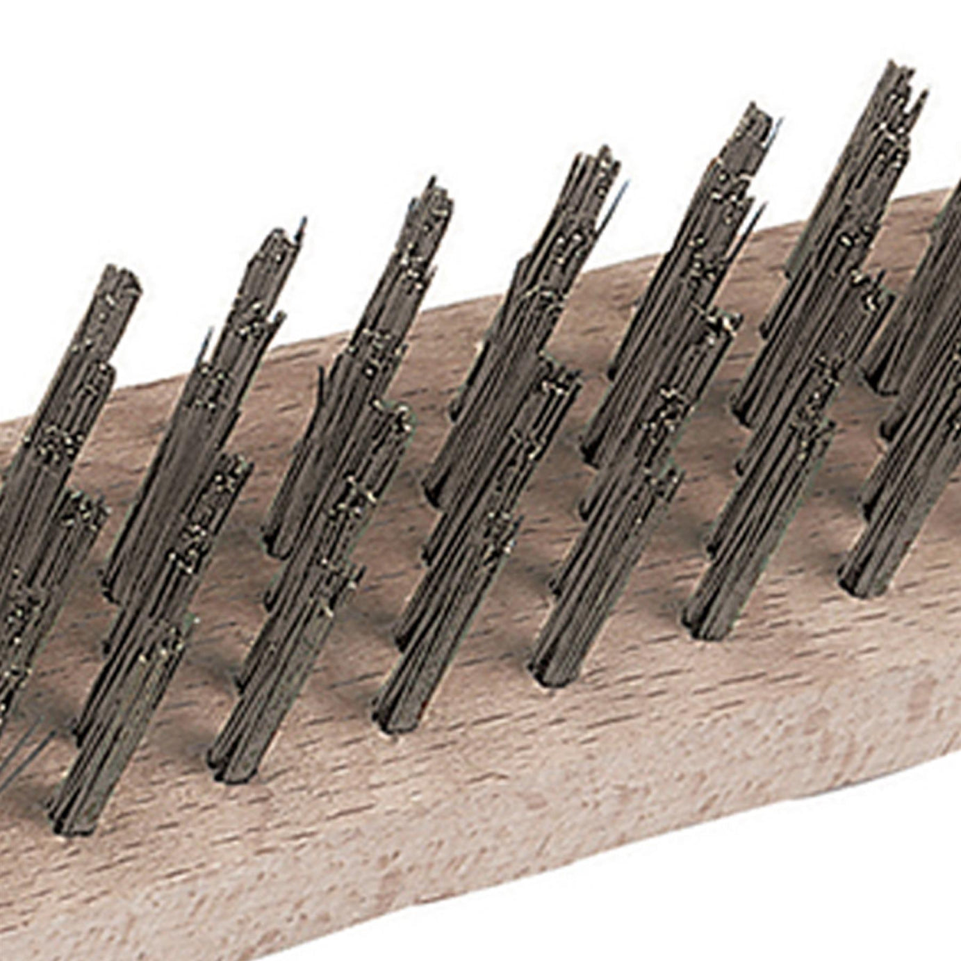 Heavy Duty Wire Brush 4 Row Bristle Length 20mm Length 290mm Brand New