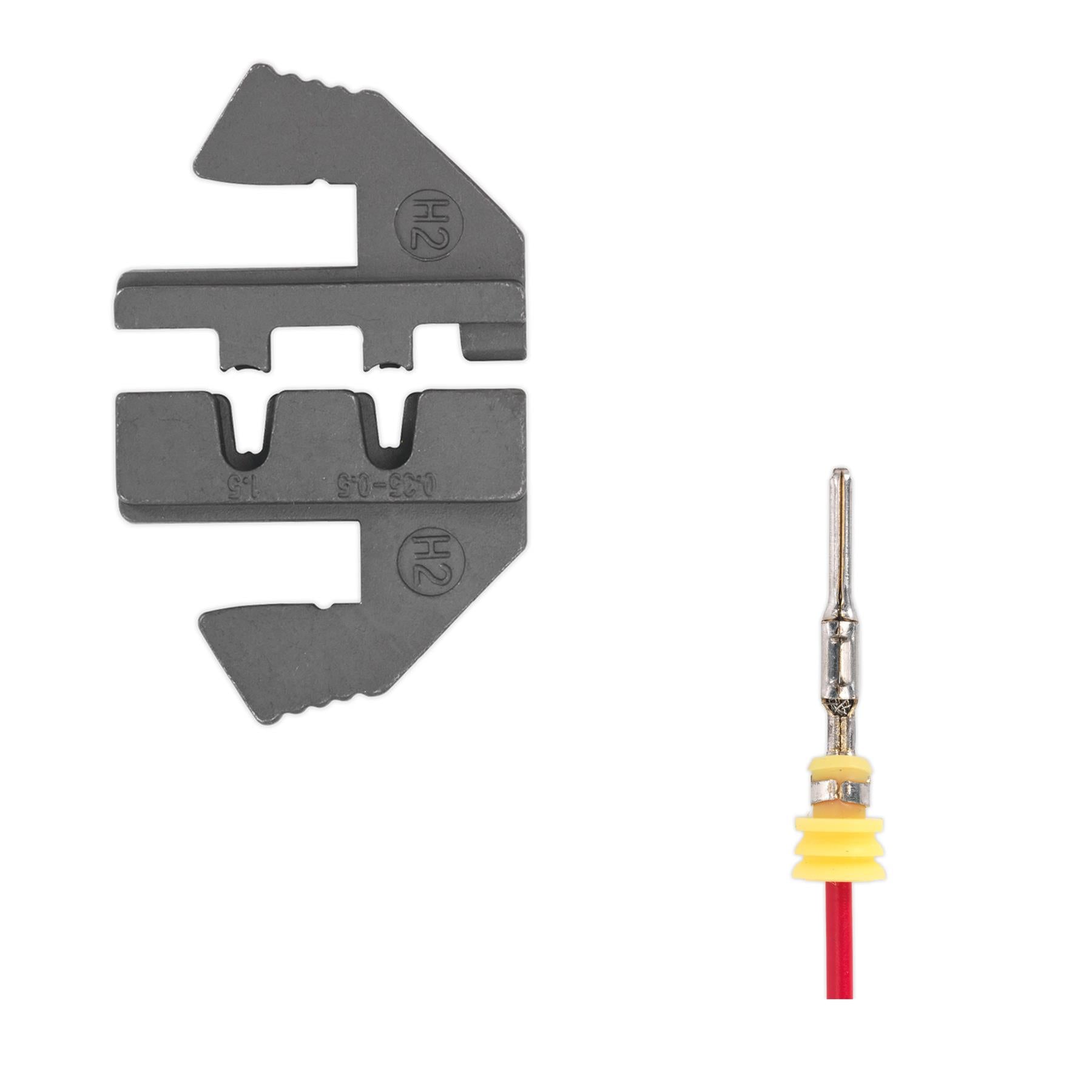 Sealey Superseal Series 1.5 Crimping Jaws For Model No's AK3857 And AK3858