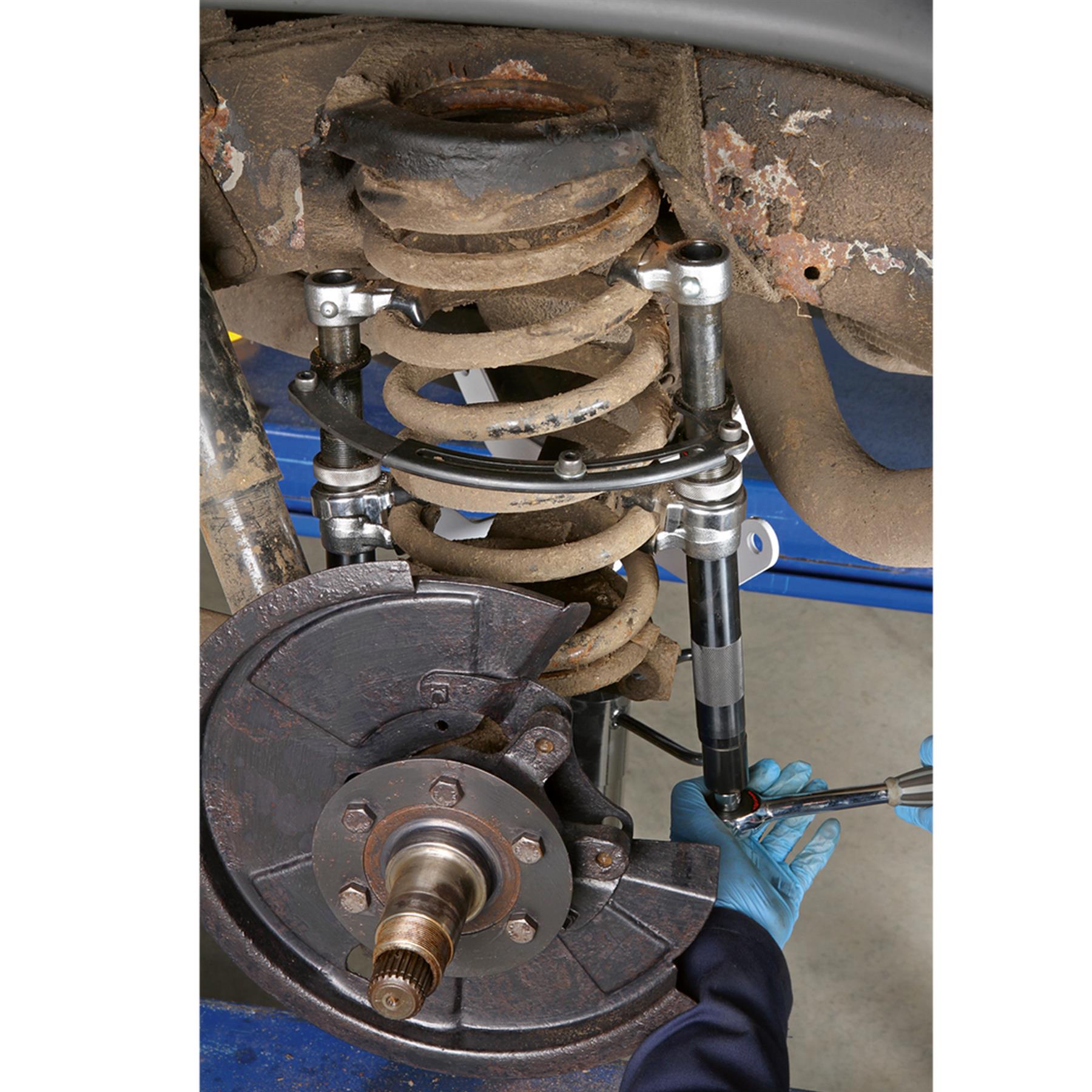 Sealey Coil Spring Compressor Set 2pc Heavy-Duty 1200kg/Pair