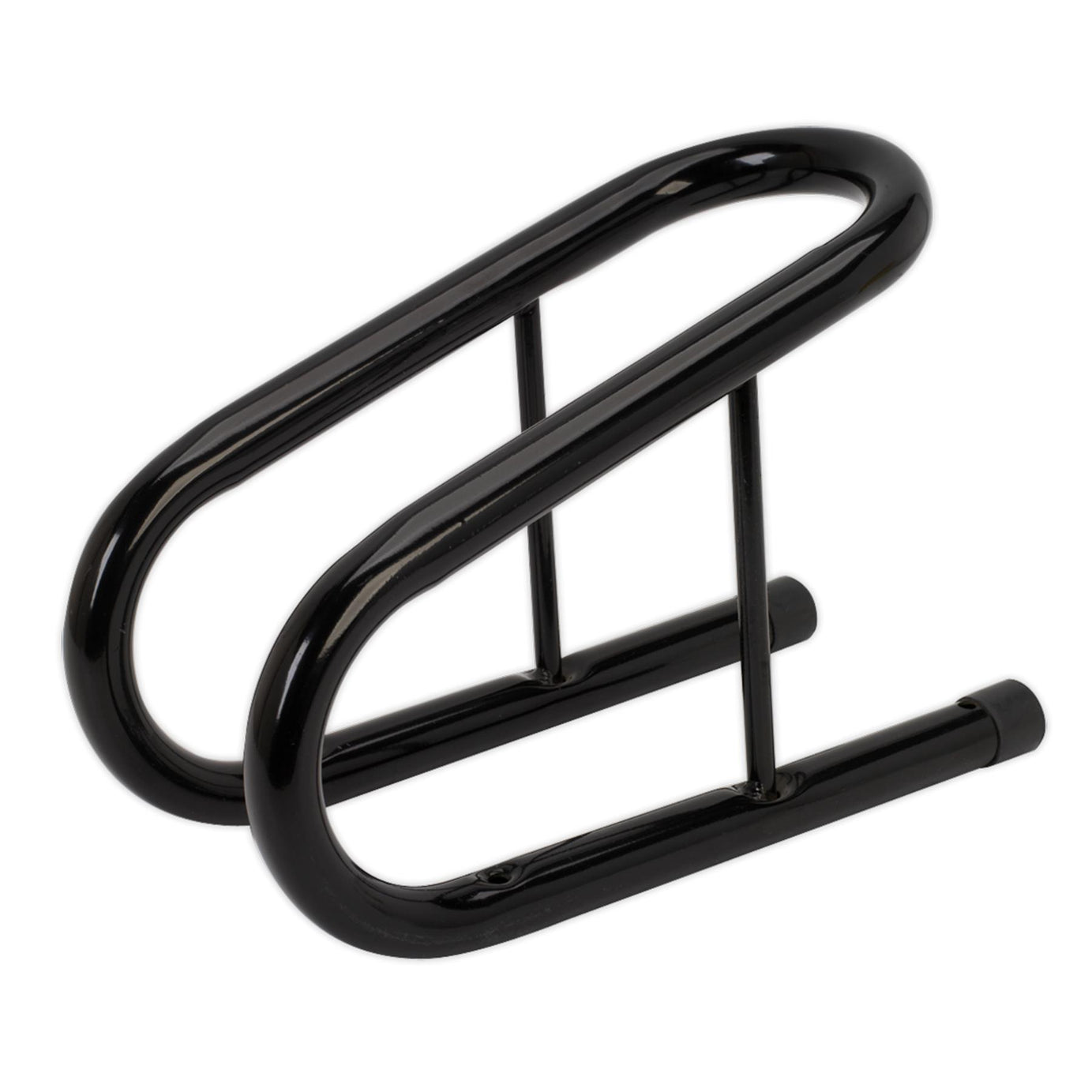 Motorcycle Wheel Chock 95mm.  up to 95mm wide tyres.  Sealey