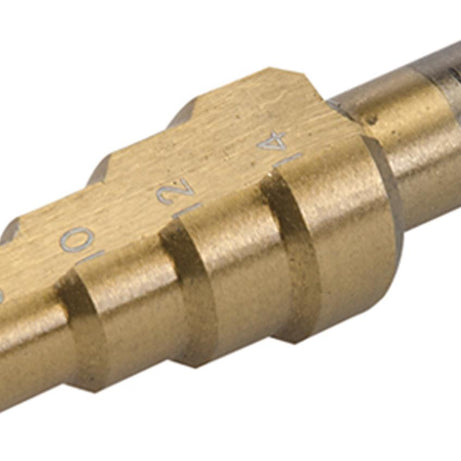 Titanium-Plated Hss Step Drill Bit 4mm - 14mm - DIY Tools Self-Starting New